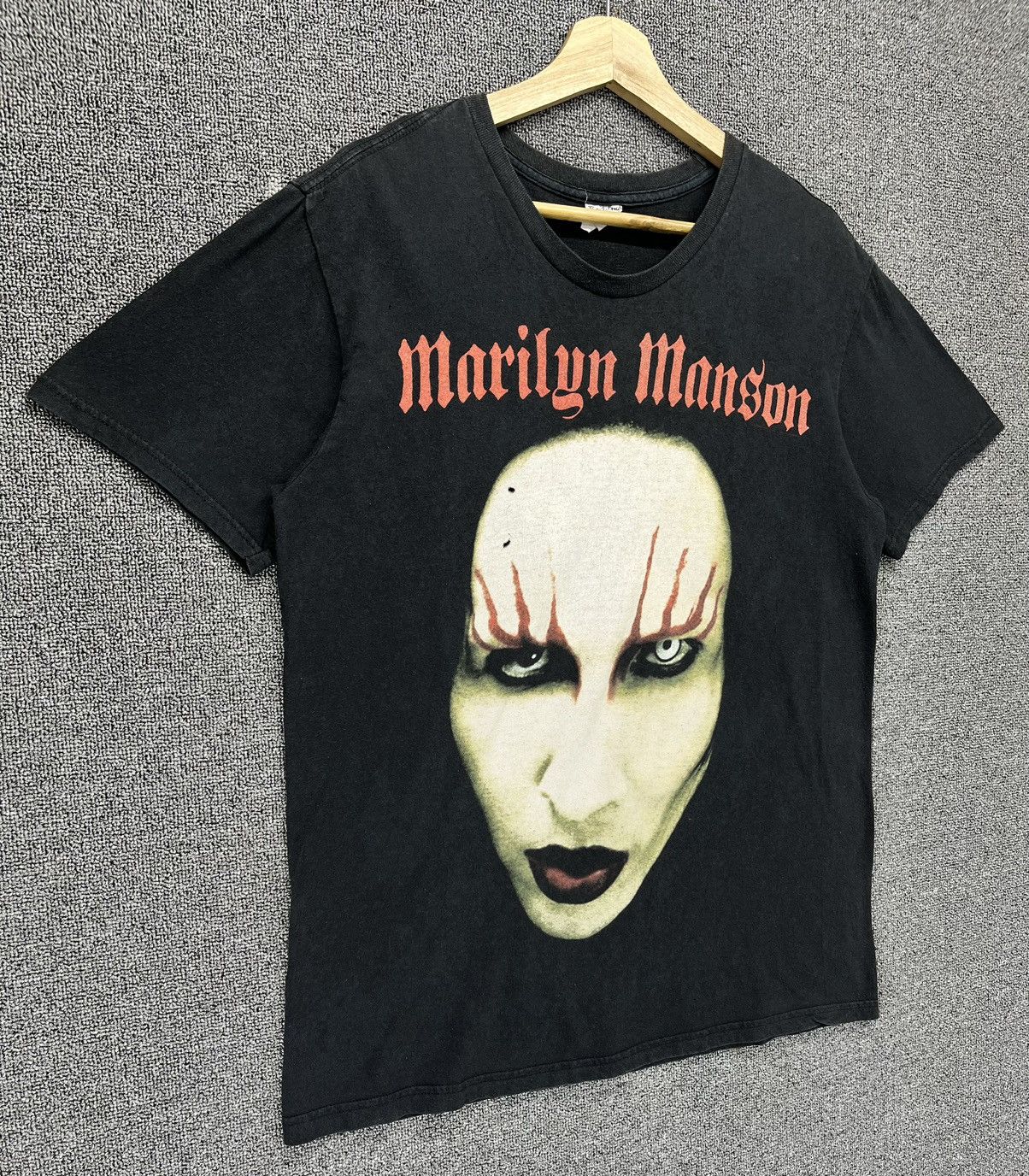 Band Tees Vintage Marilyn Manson Punk Rock Band Tees T Shirts Size US M / EU 48-50 / 2 - 2 Thumbnail