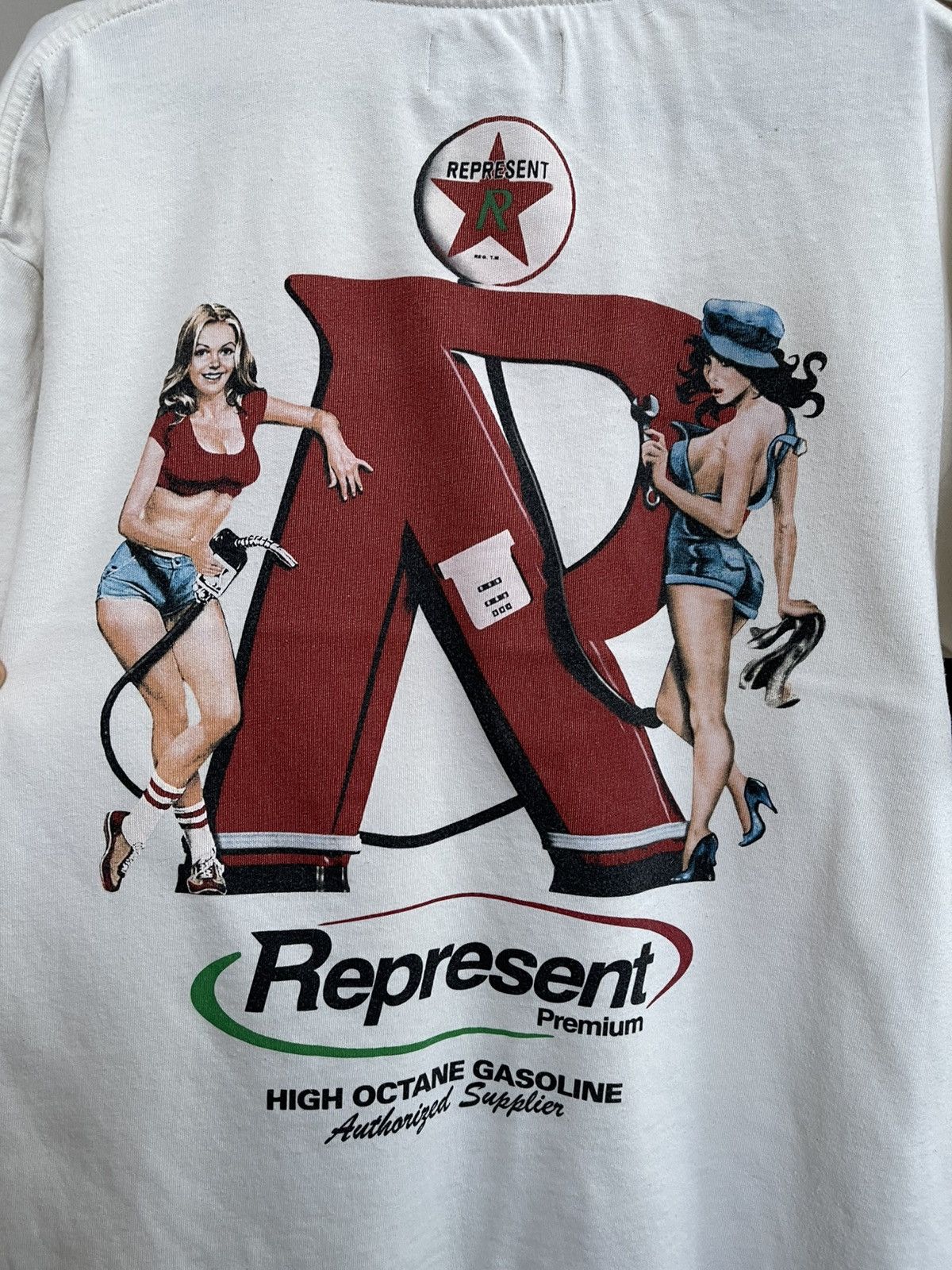 Represent Clo. Represent High Octane Gasoline Girls Logo T-Shirt Tee Size US S / EU 44-46 / 1 - 5 Thumbnail