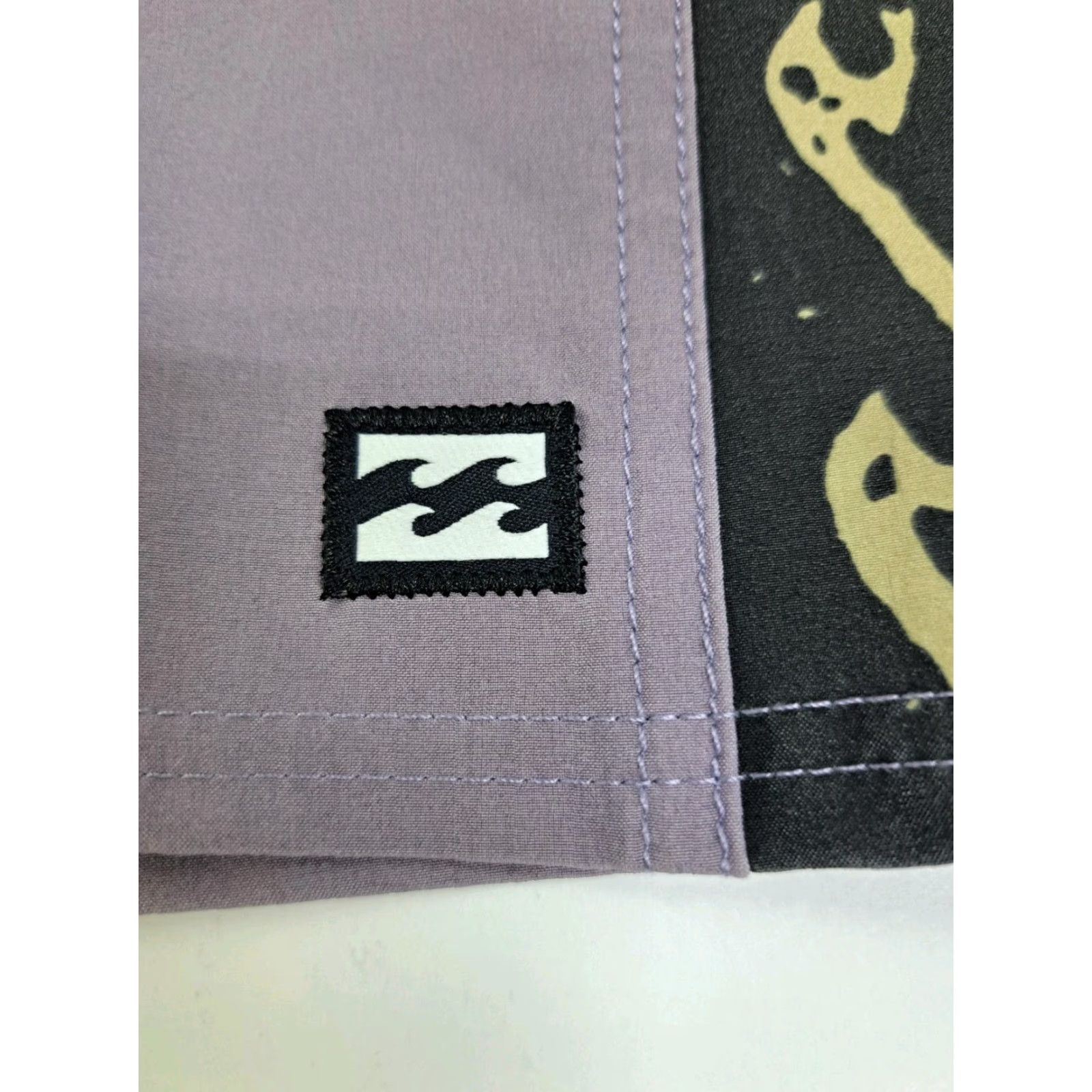 Billabong Billabong Board Shorts Men 28 Grey Multicolored Wave Solid Quick Dry Front Pockets Drawstring 90s Beach NWT Size US 28 / EU 44 - 6 Thumbnail