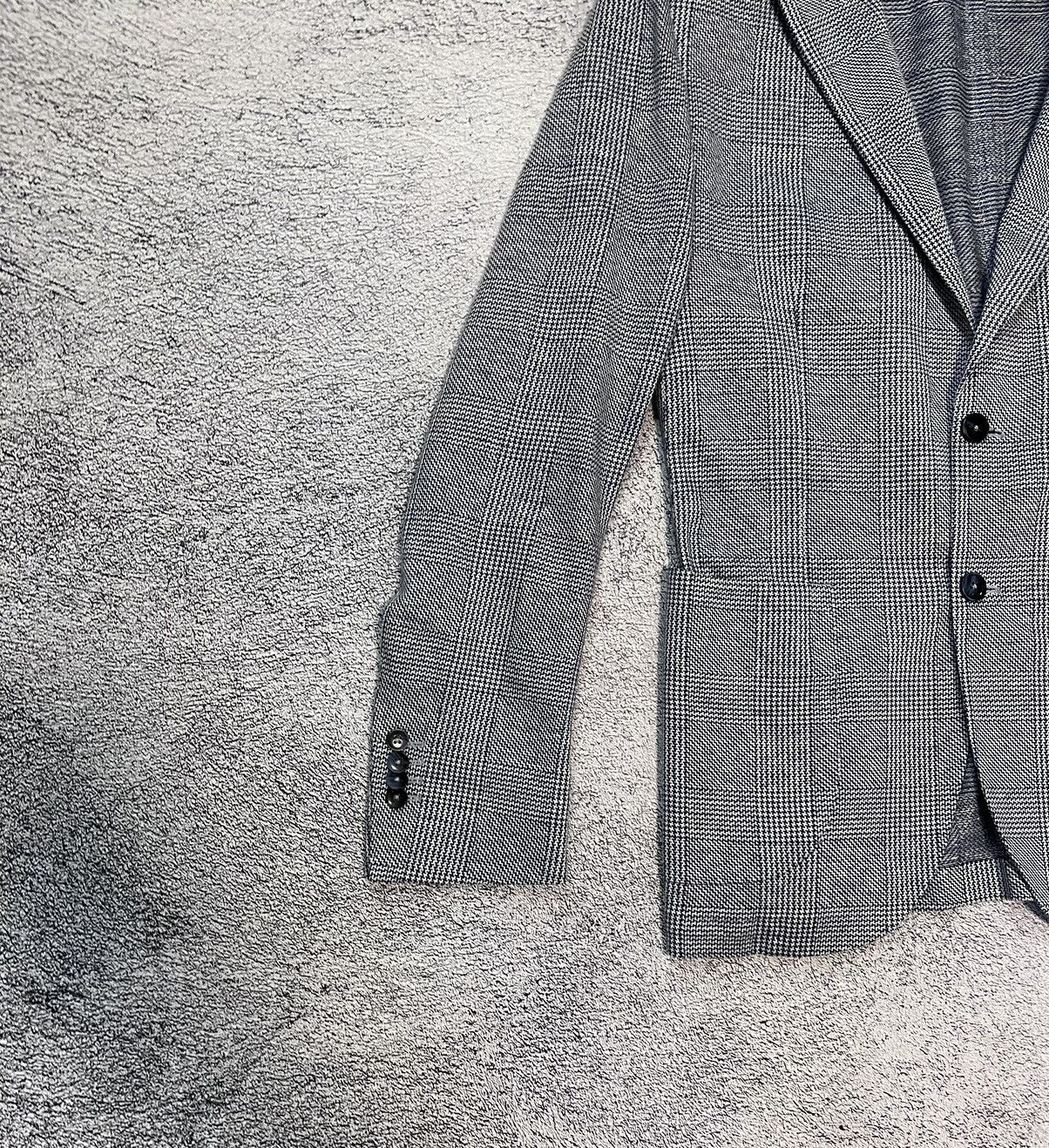 L.B.M. 1911 L.B.M.1911 Men’s Blazer Dandy Jacket Linen Cotton Tailored Size 50R - 4 Thumbnail