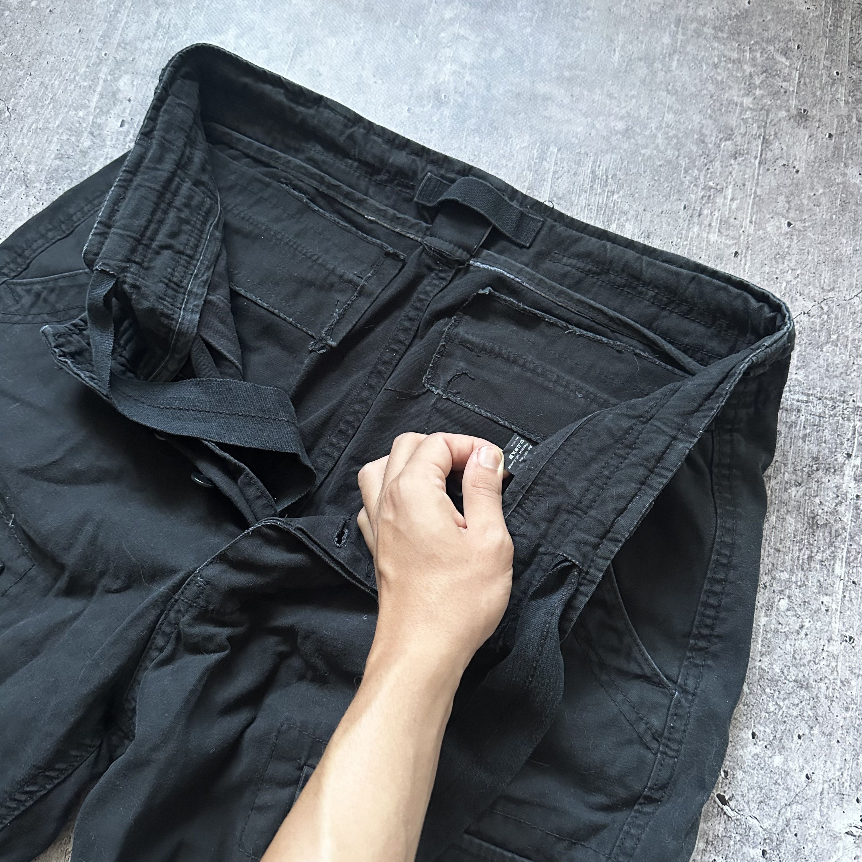 Vintage Vintage Cargo Camo Baggy Oversize Multi Pocket Opium Pants Size US 34 / EU 50 - 9 Thumbnail