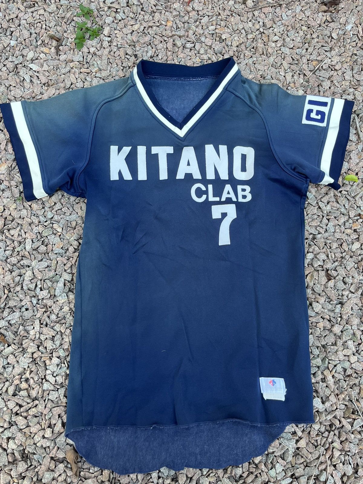 True Vintage Kitano Clab Number 7 Baseball Jerseys