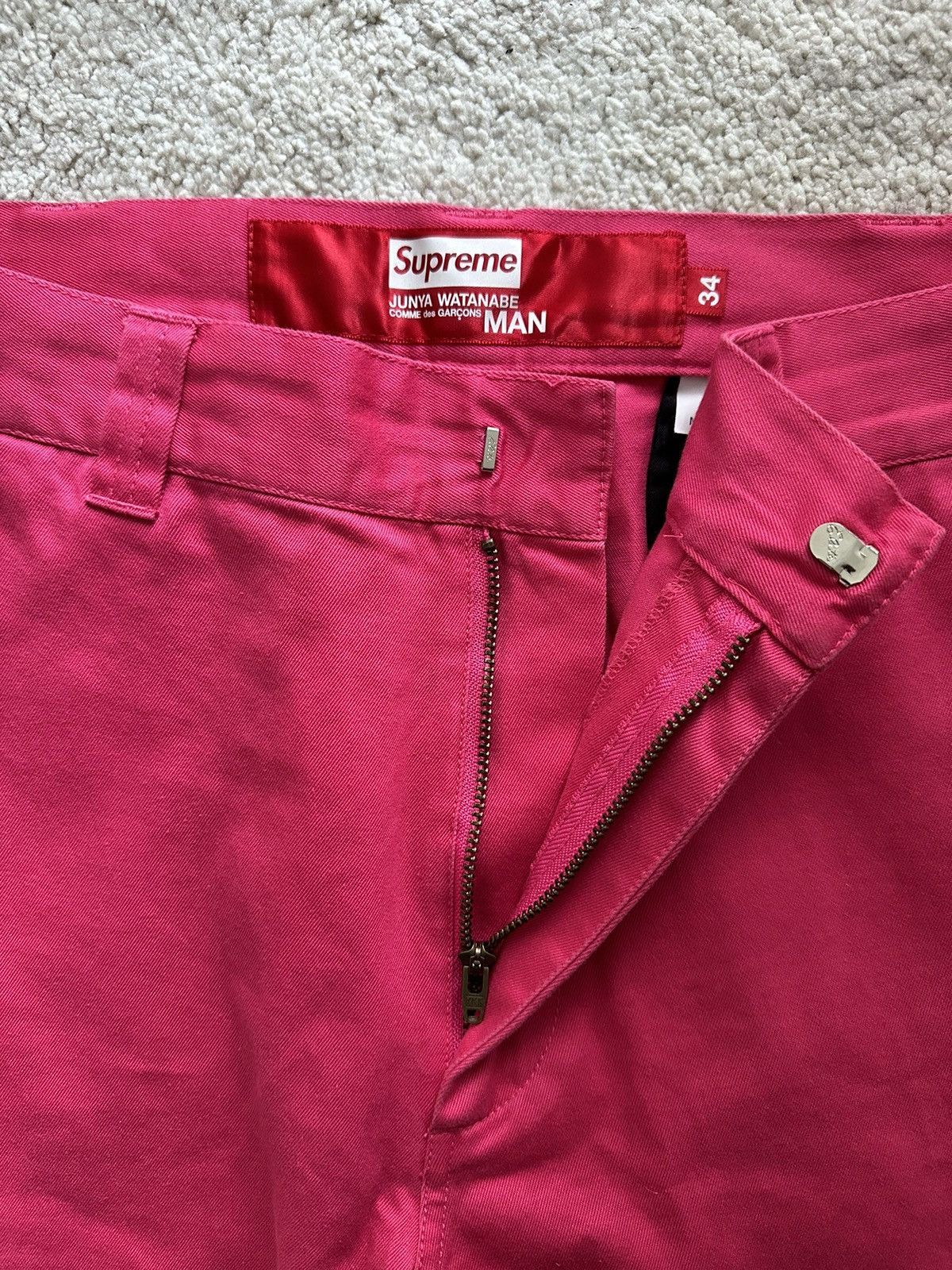 Comme des Garcons × Junya Watanabe × Supreme Supreme Size US 34 / EU 50 - 3 Thumbnail
