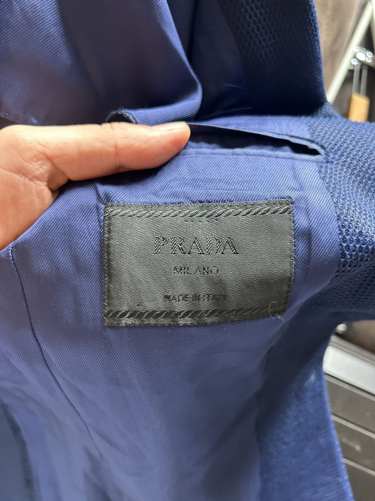 Prada Prada Textured Blazer Size 46 Size US S / EU 44-46 / 1 - 10 Thumbnail