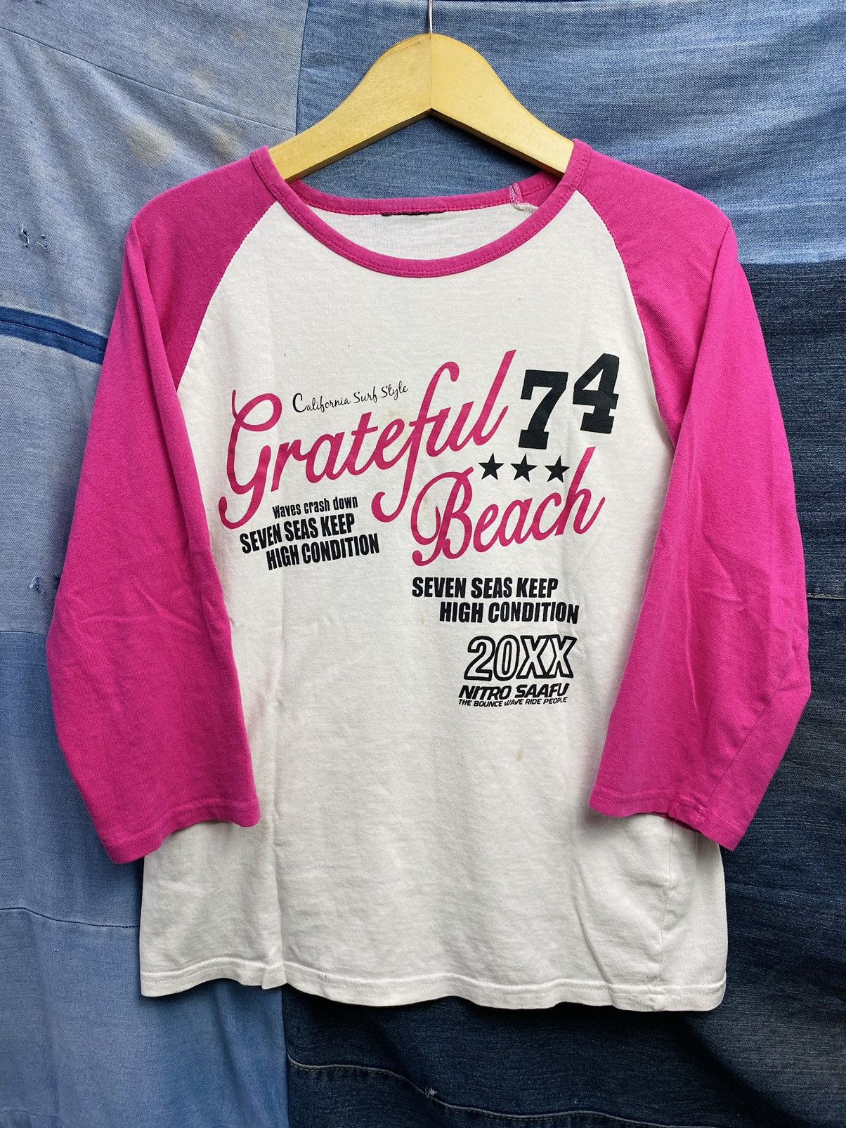 Hysteric Glamour × If Six Was Nine × Japanese Brand 2000s grateful beach reglan ifsixwasnine style Size US M / EU 48-50 / 2 - 1 Thumbnail