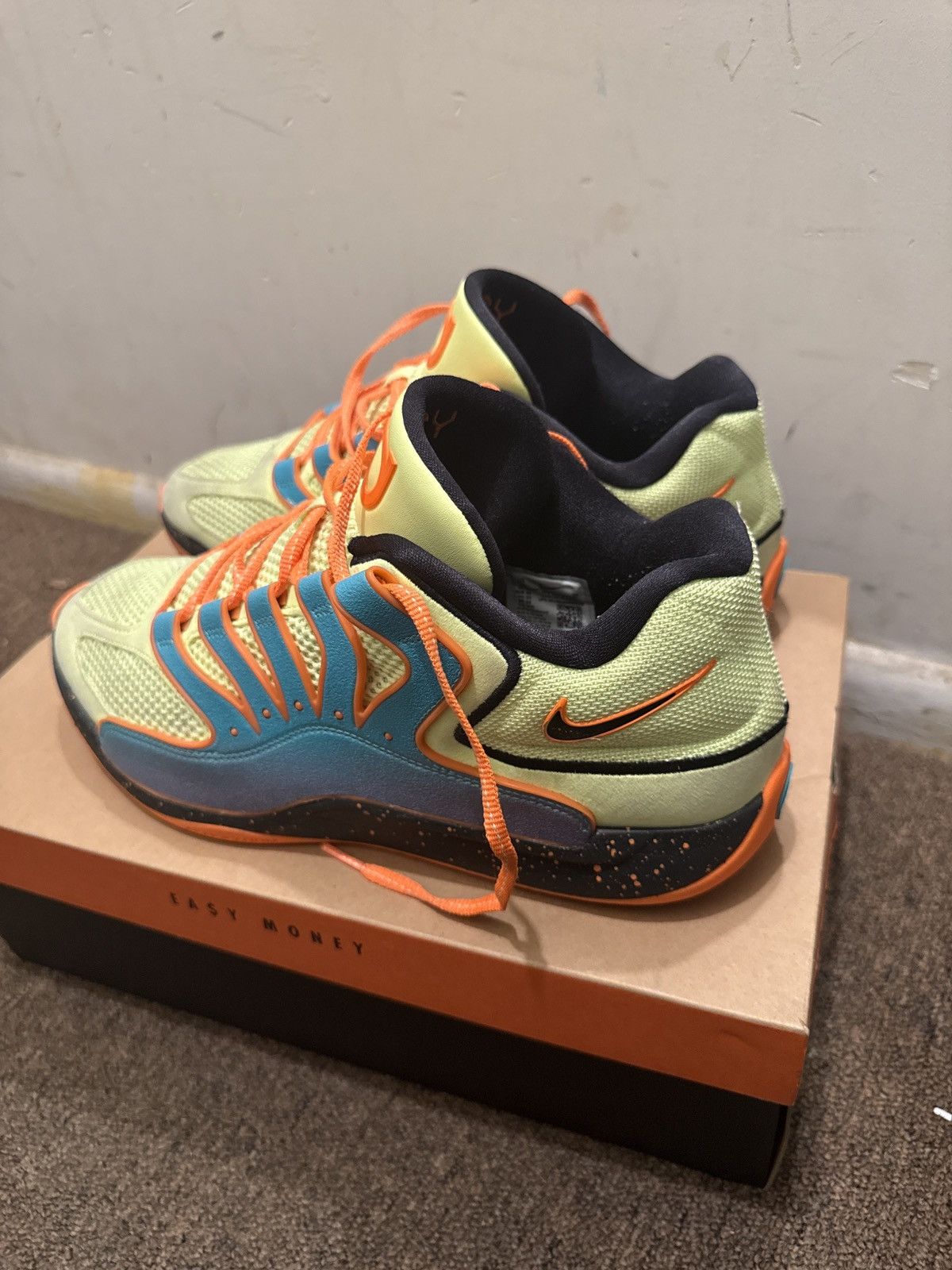 Nike Nike KD 18 Clear Jade liquid Lime Size US 12 / EU 45 - 1 Thumbnail