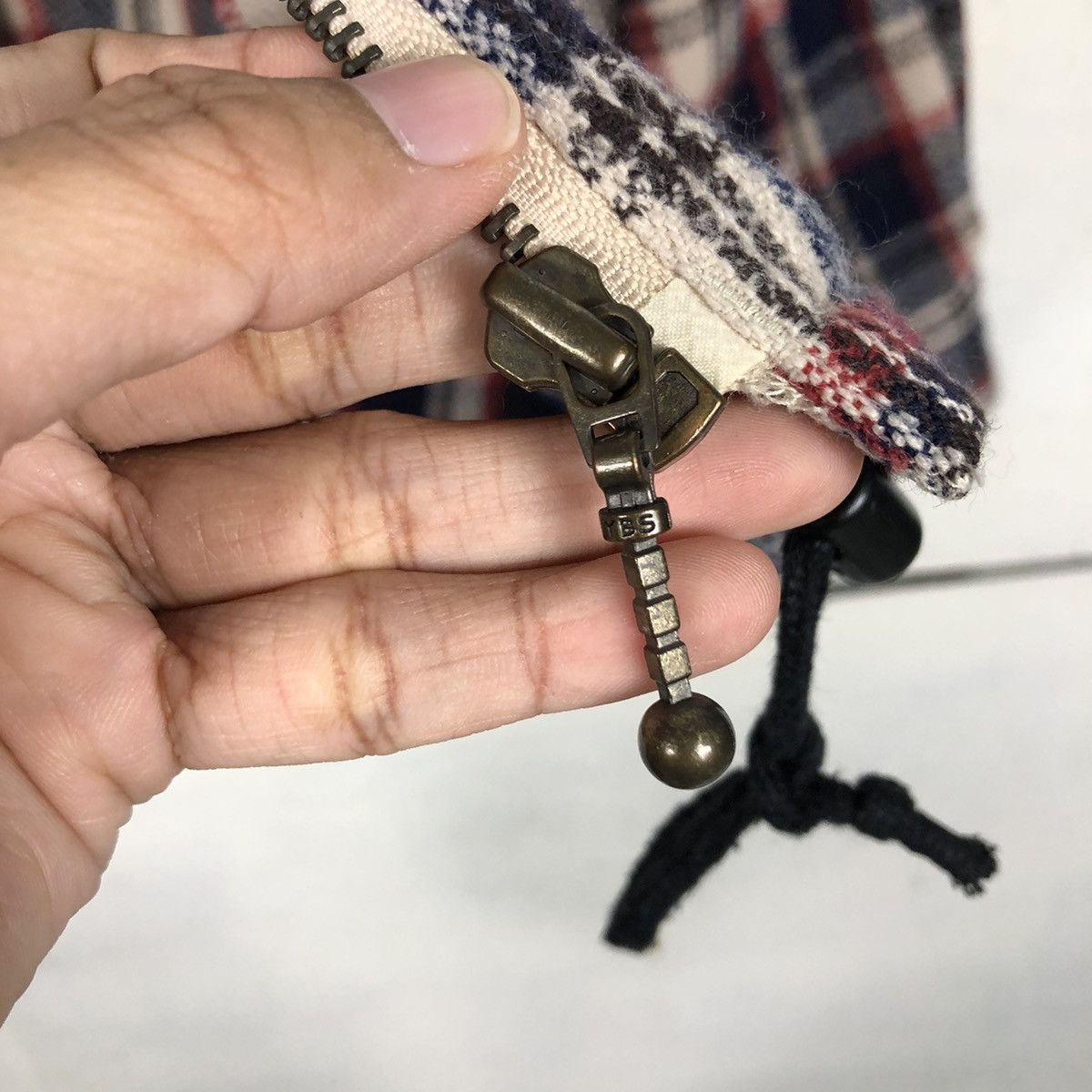 Japanese Brand 📌Vintage Zipper Biker Jacket Collins Tartan Issey Miyake Size US S / EU 44-46 / 1 - 18 Thumbnail
