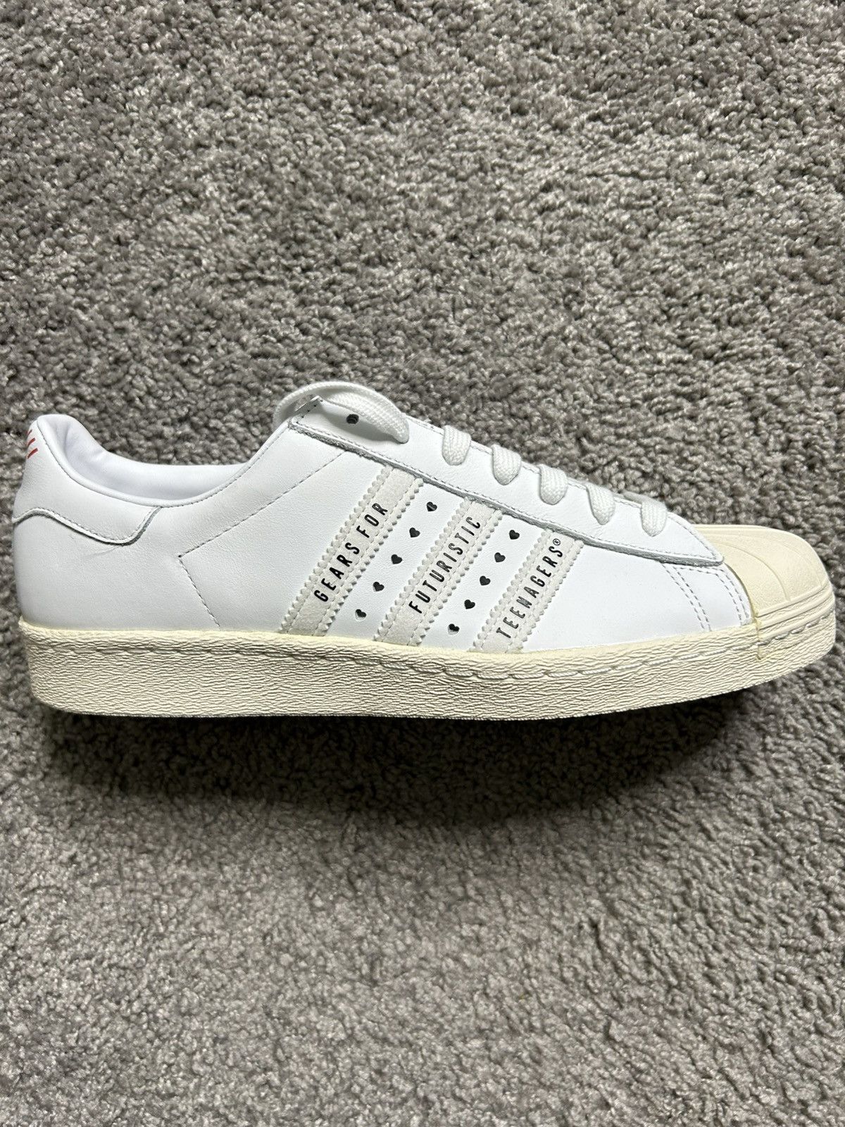 Adidas Adidas Superstar Human Made White Size 10 Size US 10 / EU 43 - 1 Thumbnail