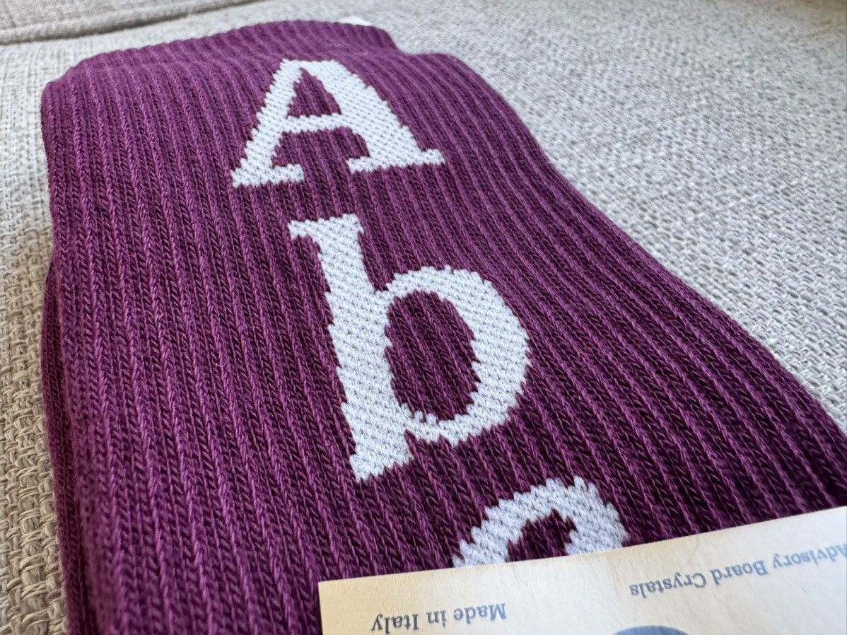 Advisory Board Crystals × Vans ITALY MADE ABC Socks Burgundy Purple ABC. 123 Maroon Red Size ONE SIZE - 5 Thumbnail