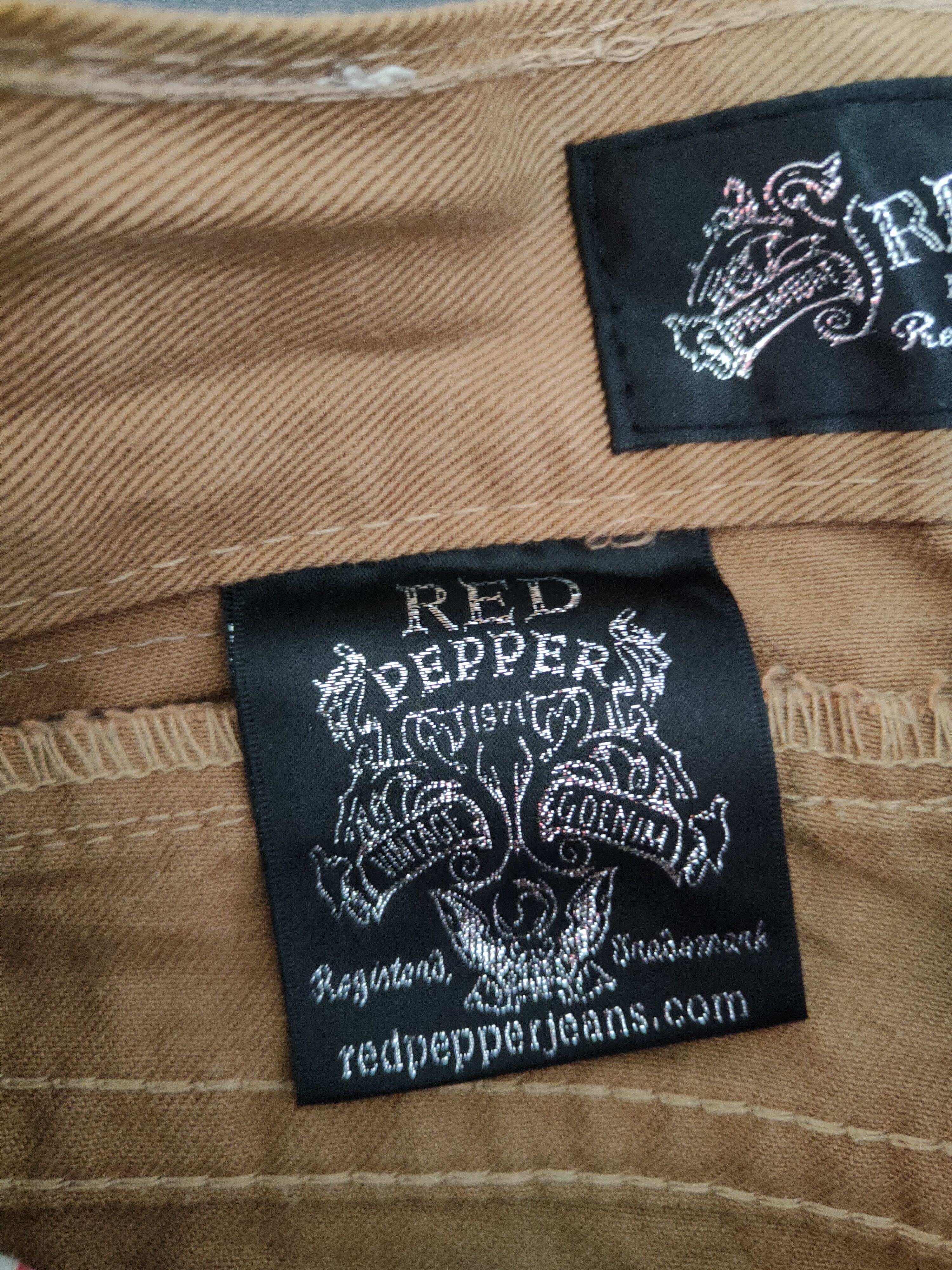 Japanese Brand Redpepper Brown Multipocket Soft Denim #S1321 Size US 28 / EU 44 - 20 Thumbnail