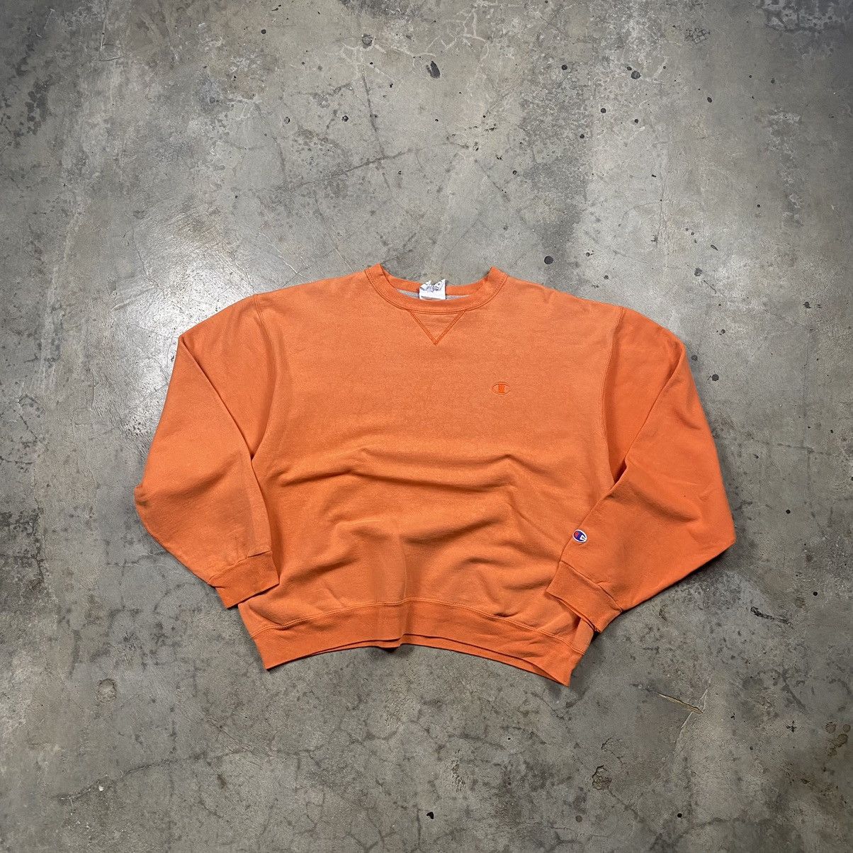 Champion × Vintage y2k Champion Essential Wide Boxy Crewneck Size US M / EU 48-50 / 2 - 1 Thumbnail