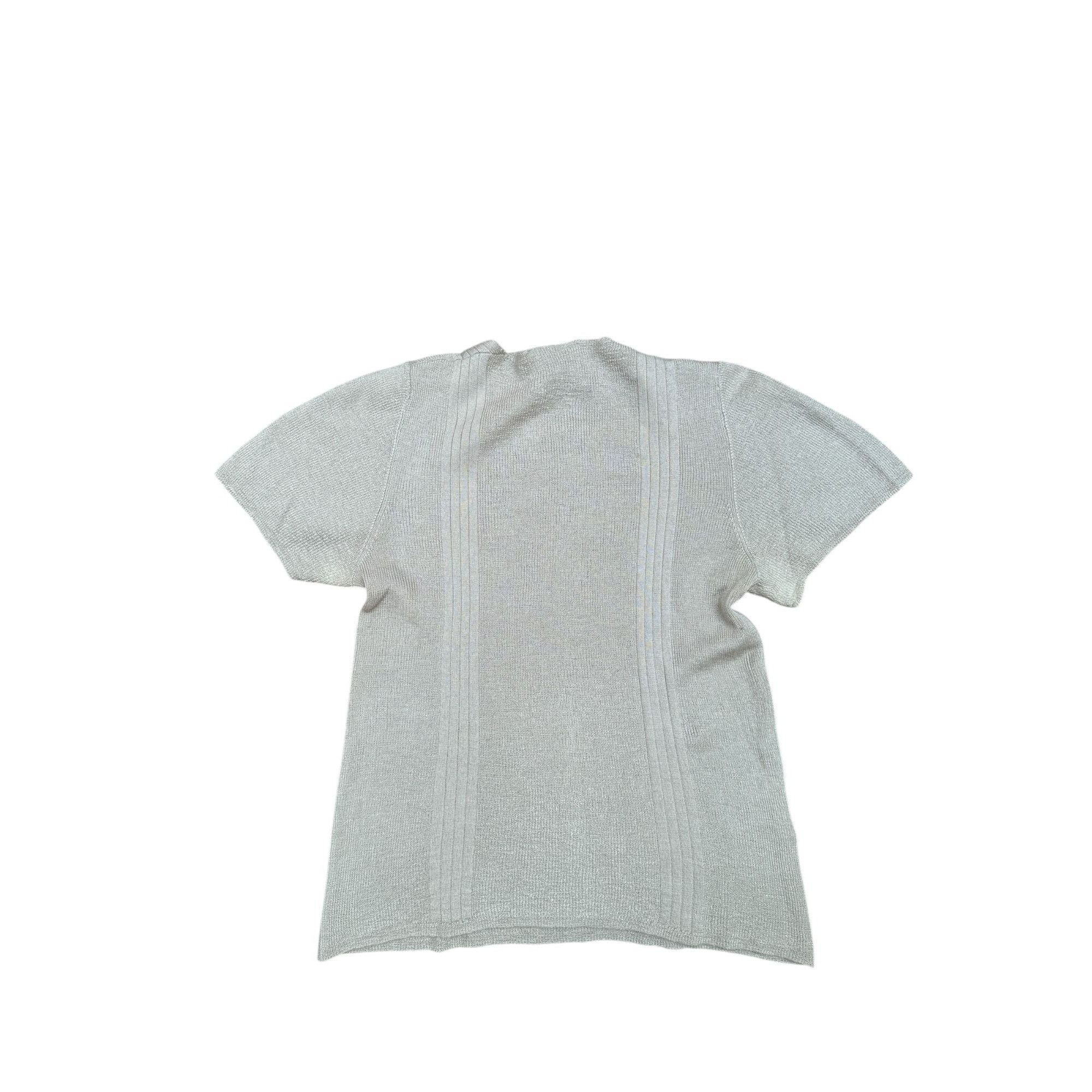 Prada Beige Cashmere Silk Short sleeves sweater Size XS / US 0-2 / IT 36-38 - 4 Thumbnail