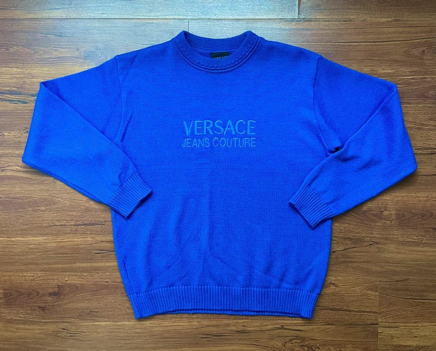 Vintage Vintage Versace Jeans Couture Knit Sweater | Grailed