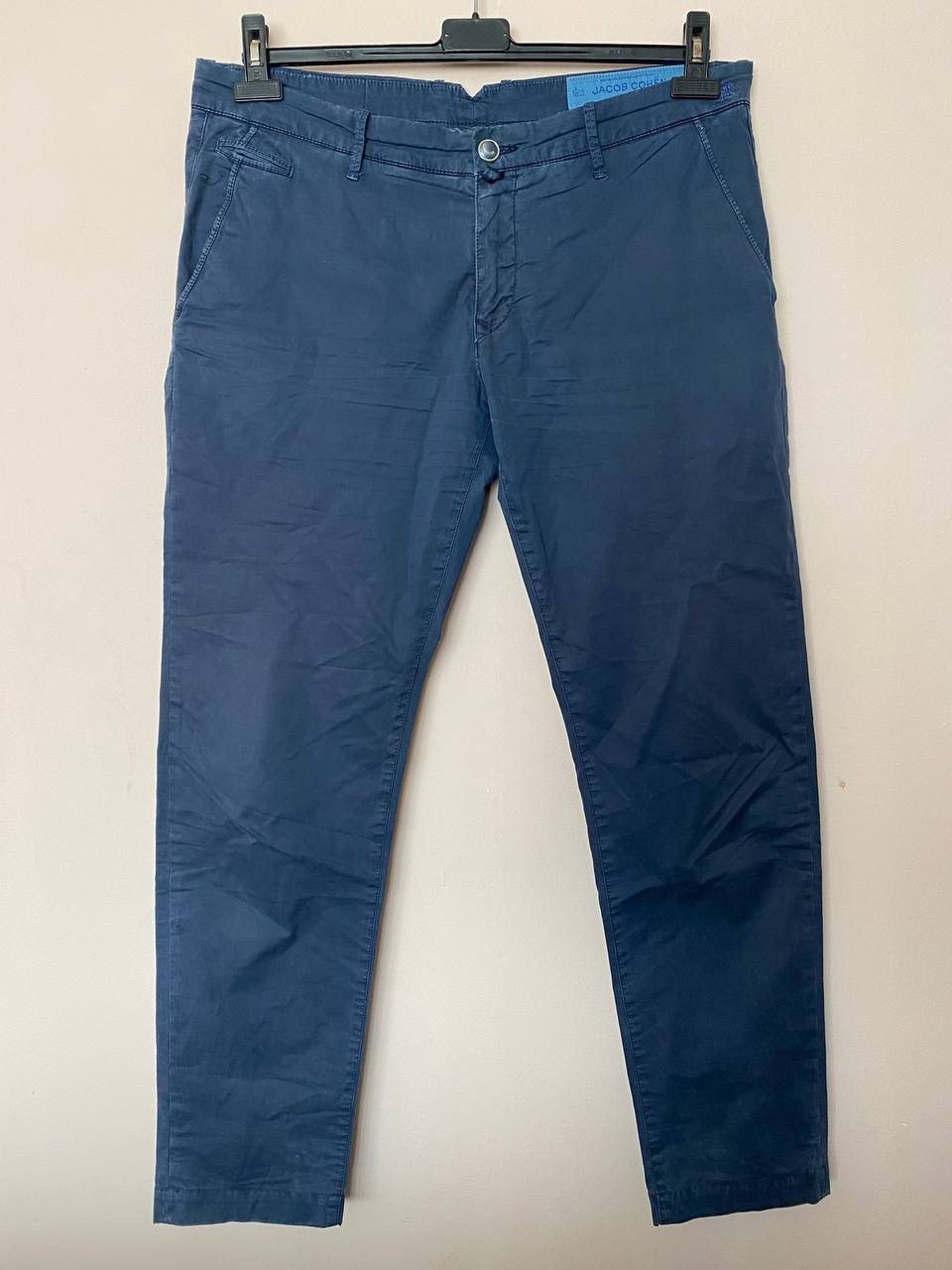 Jacob Cohen 💙 JACOB COHEN Men Handmade Bobby Chino Pants Trousers Size US 36 / EU 52 - 1 Thumbnail