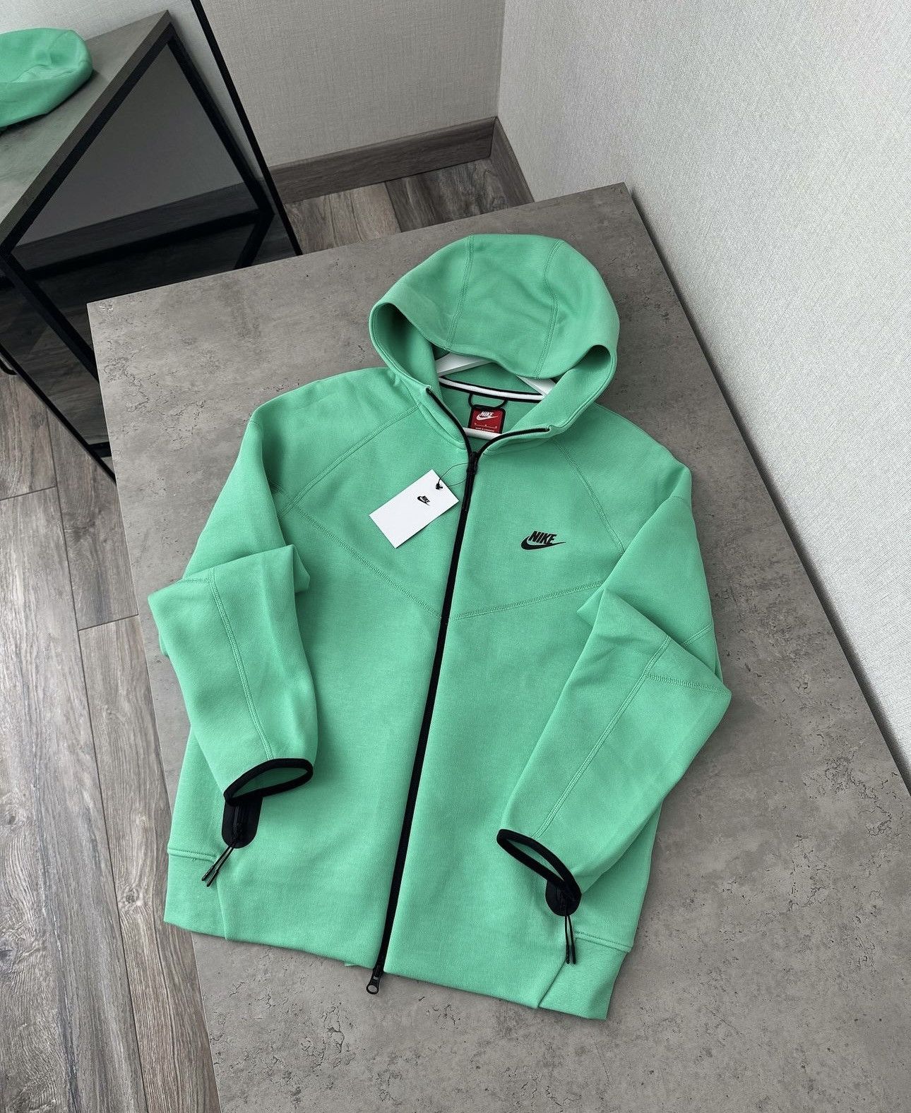 Nike Nike tech fleece zip hoodie green drill rare size S Size US S / EU 44-46 / 1 - 1 Thumbnail