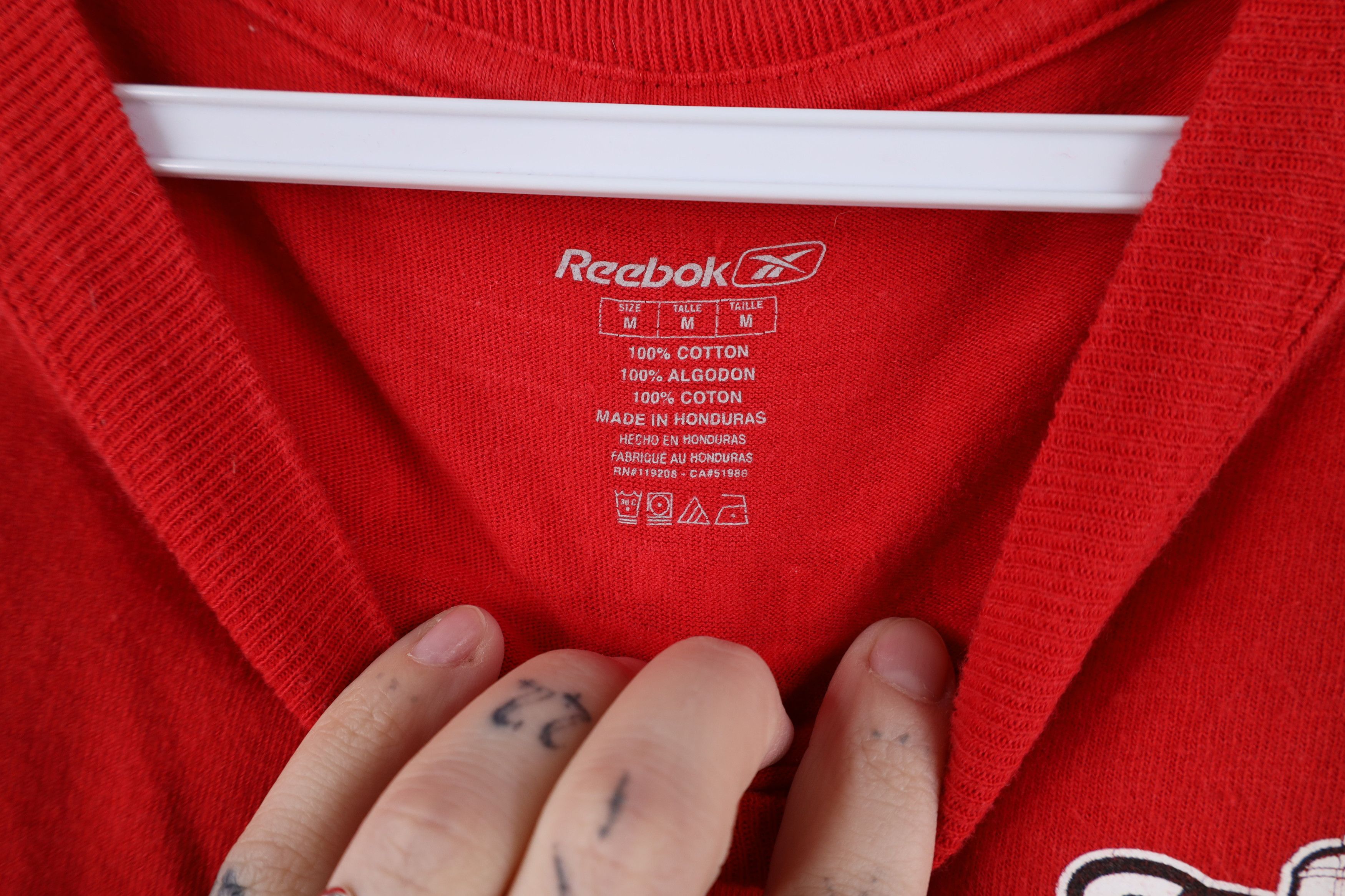 Reebok Vintage Reebok Cup Champs Detroit Red Wings Hockey T-Shirt Size US M / EU 48-50 / 2 - 9 Thumbnail