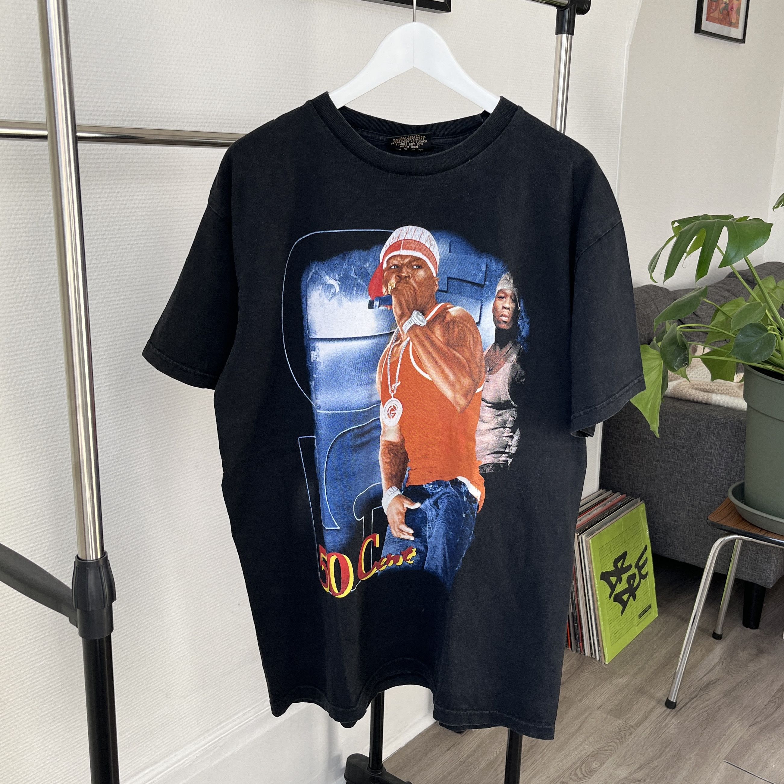 Rap Tees Rare Late 90s Made in USA 50 Cent G Unit Rap Tee Size US XL / EU 56 / 4 - 2 Thumbnail