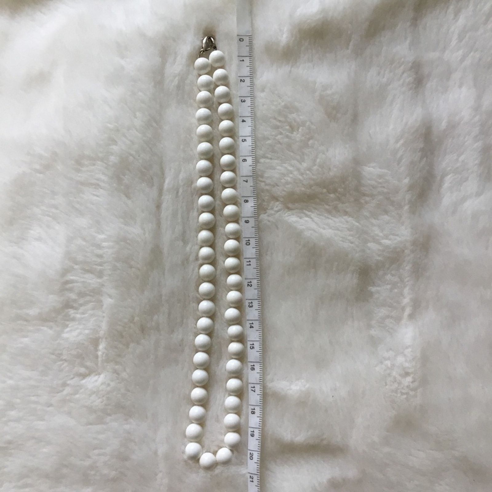Other White Beads Necklace Size ONE SIZE - 5 Thumbnail