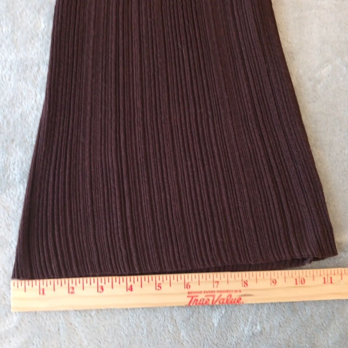 Zara Zara Pants Womens Bootcut Ankle Knit Pull On Brown 28x25 M Regular Inseam 25in 28x25 Sheer Lightweight Size 32" / US 10 / IT 46 - 5 Thumbnail