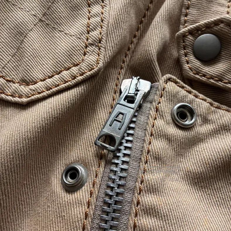 Junya Watanabe Junya Watanabe Khaki Moto Jacket Size US S / EU 44-46 / 1 - 6 Thumbnail