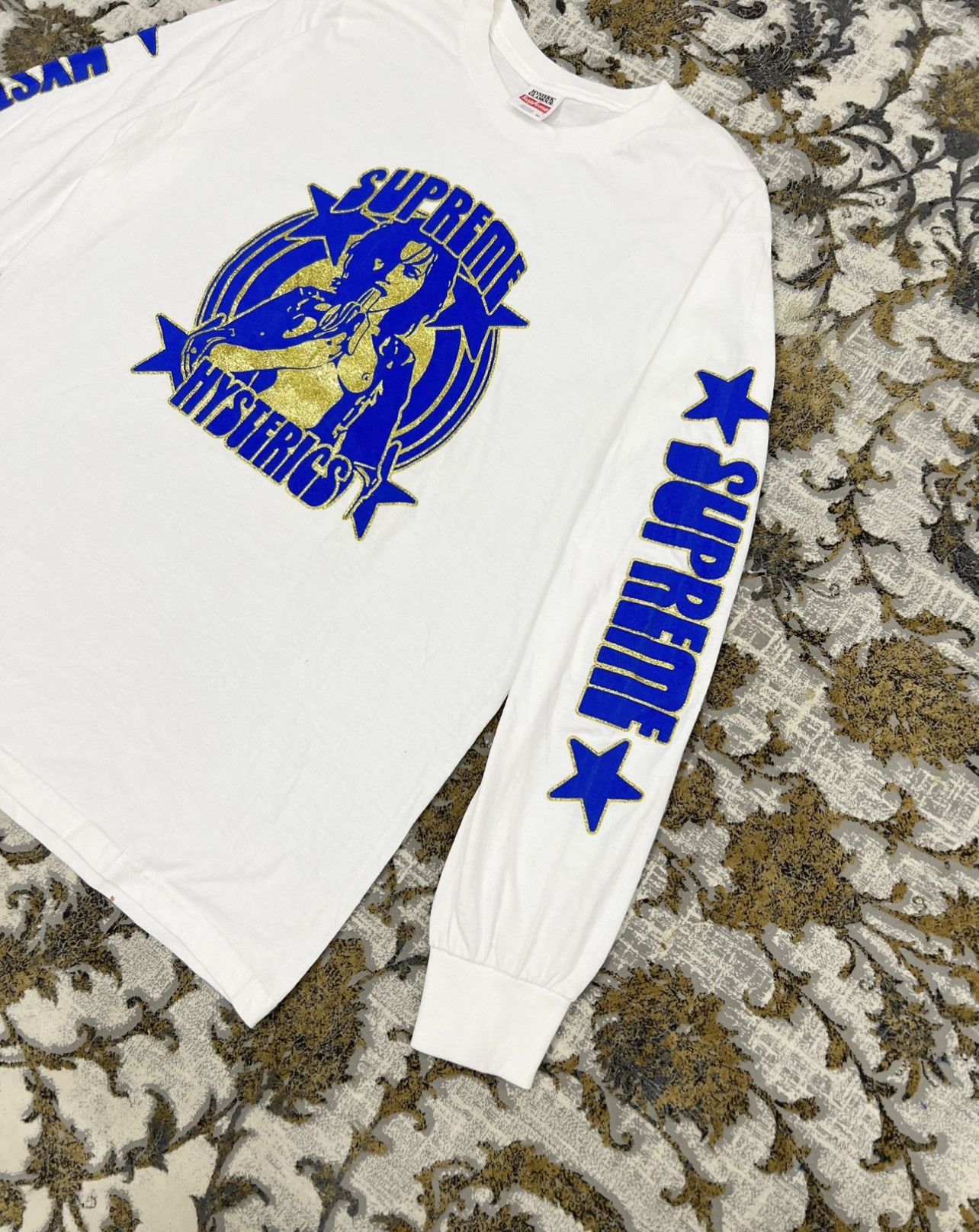 Hysteric Glamour × Supreme HYSTERIC GLAMOUR JAPANESE BRAND LONG SLEEVES SHIRT Size US M / EU 48-50 / 2 - 8 Thumbnail