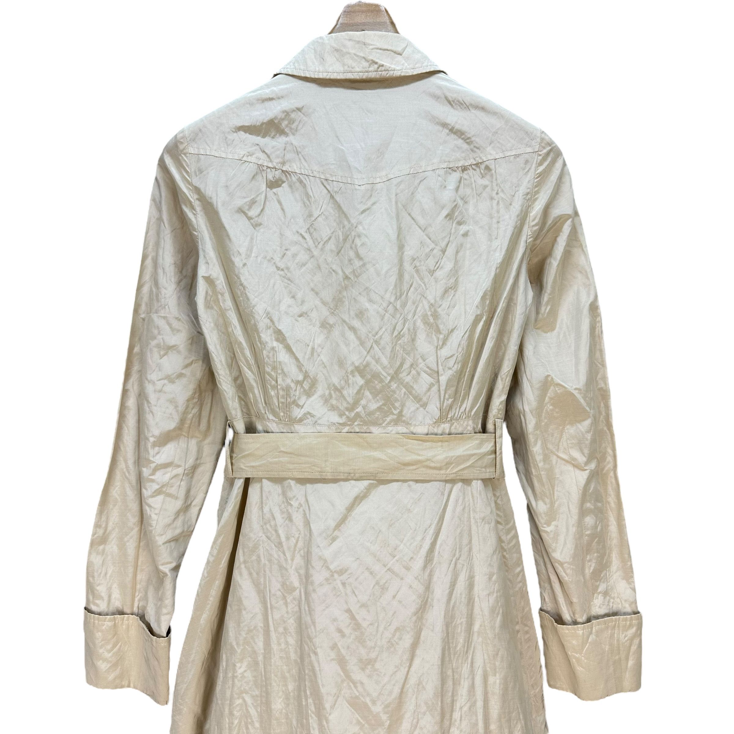 Theory THEORY LUXE Nylon-Cotton Belted Long Coat #A80-1943 Size XS / US 0-2 / IT 36-38 - 15 Thumbnail