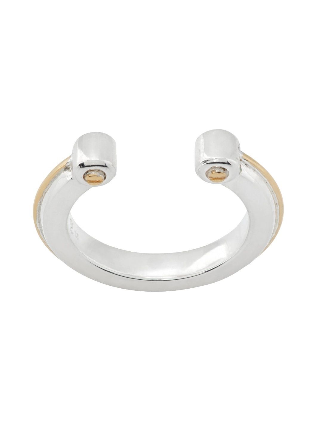 Bottega Veneta o1bcso1str0925 Size: 19 / Bolt Rings in Silver Size ONE SIZE - 1 Thumbnail