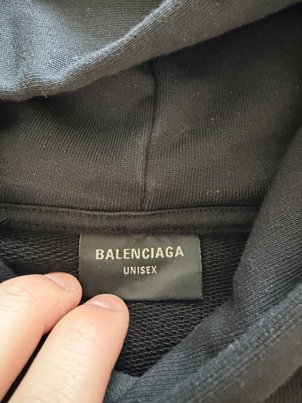 Balenciaga Balenciaga Reverse Logo Hoodie Size US M / EU 48-50 / 2 - 3 Thumbnail