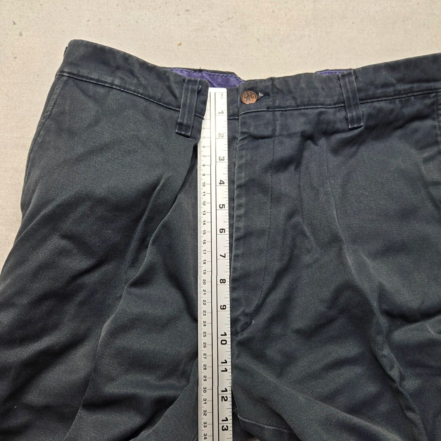 Vintage VINTAGE Topps Navy Blue Work Pants Adult Men's 36x30 Safety Fire Resistant Chino Split Leg Size US 36 / EU 52 - 6 Thumbnail