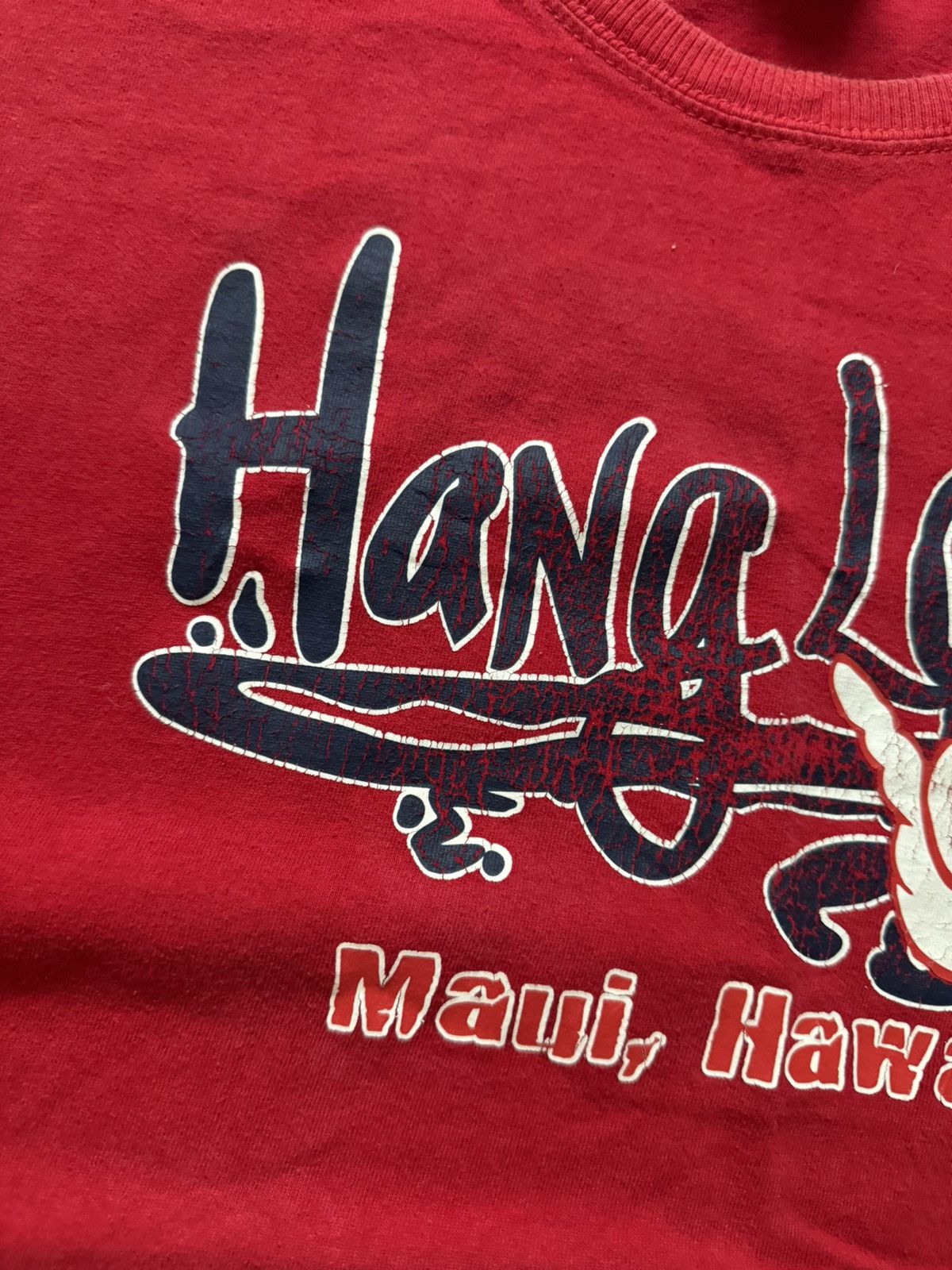 Vintage Hang Loose Maui Hawaii red tank top tee sleeveless vintage Size US L / EU 52-54 / 3 - 7 Thumbnail