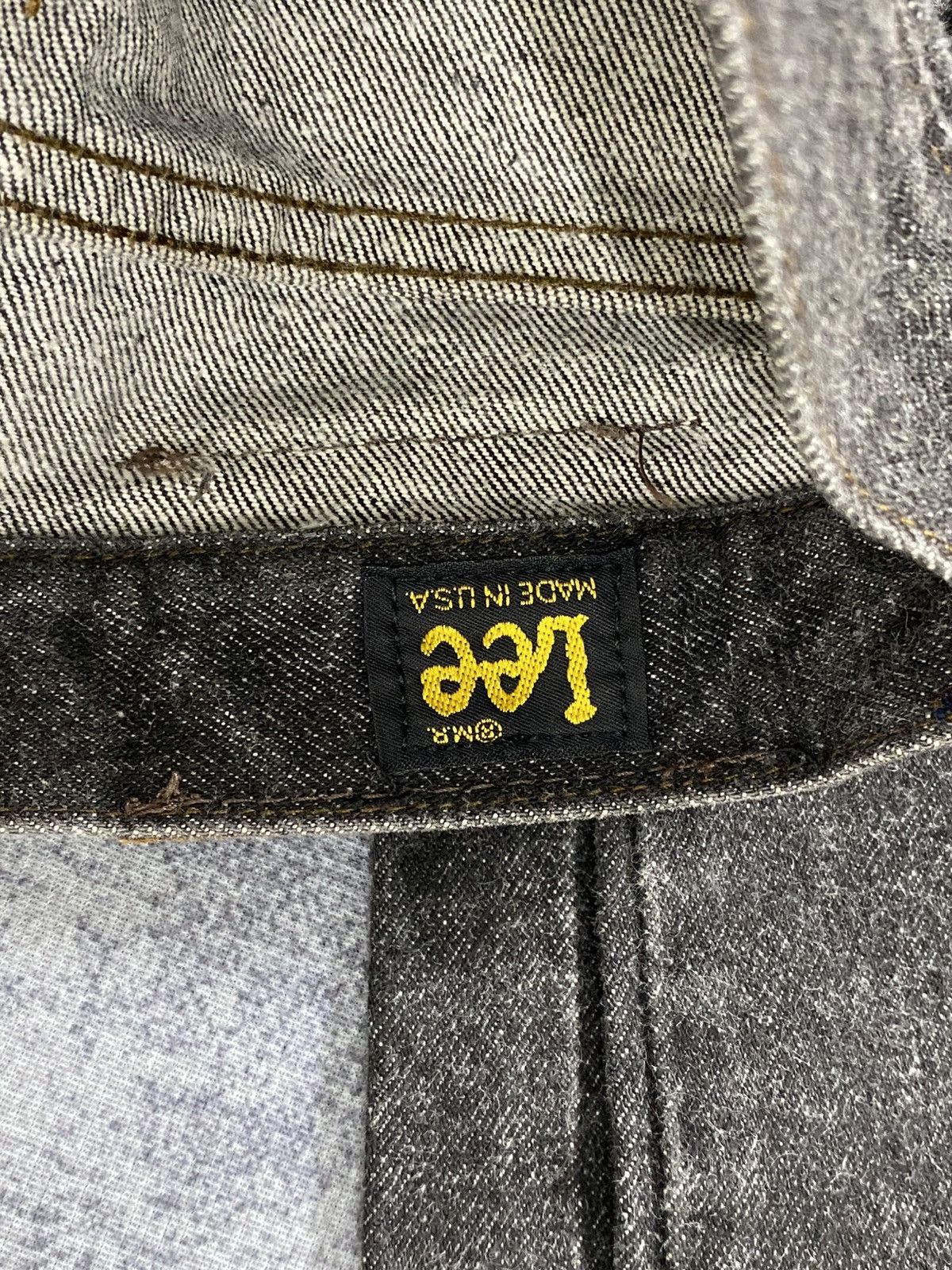 Lee Vintage 90s lee stoneblack reguler jeans Size US 28 / EU 44 - 9 Thumbnail