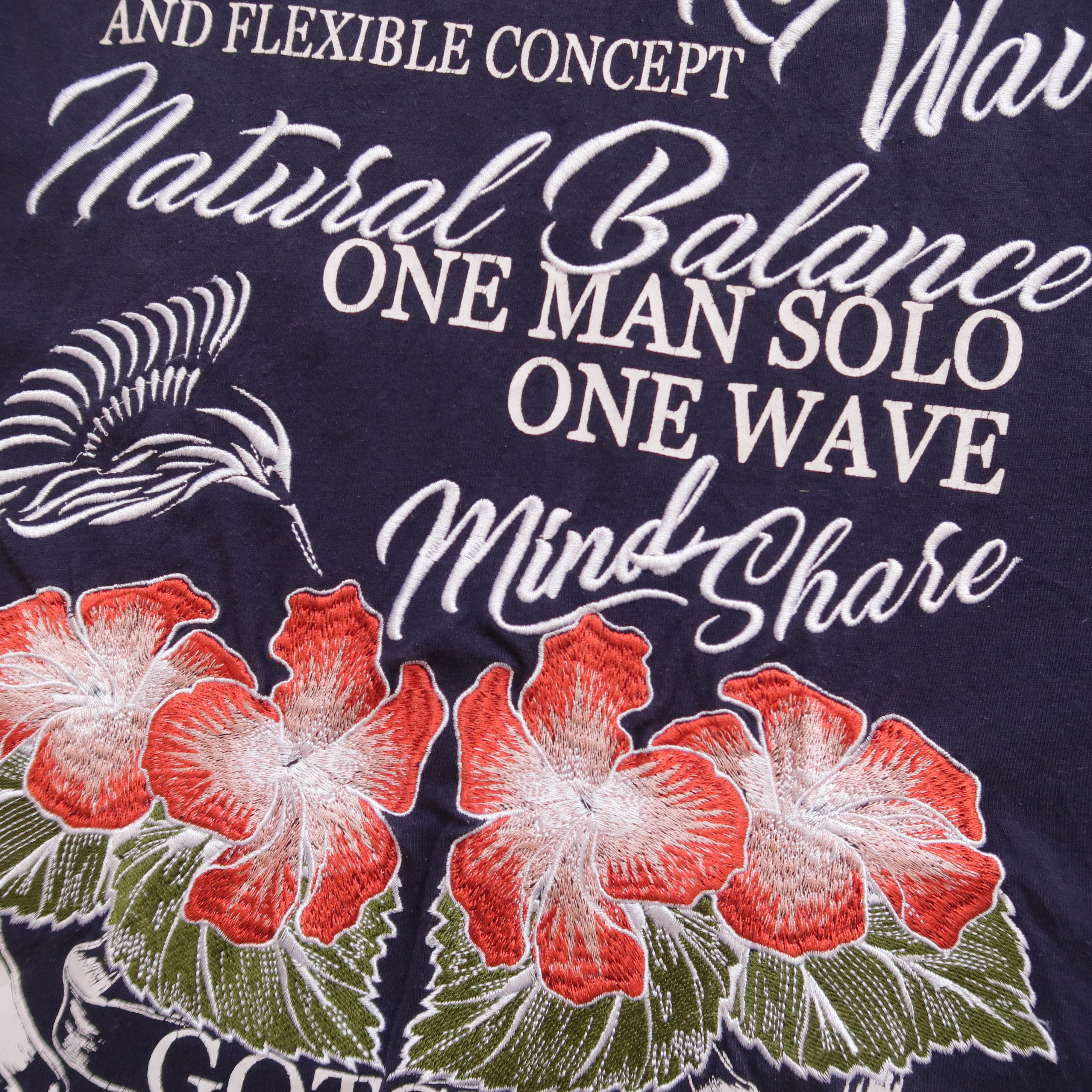 Japanese Brand 2000s Gotcha Surf Full Embroidered T-Shirt Size US S / EU 44-46 / 1 - 14 Thumbnail