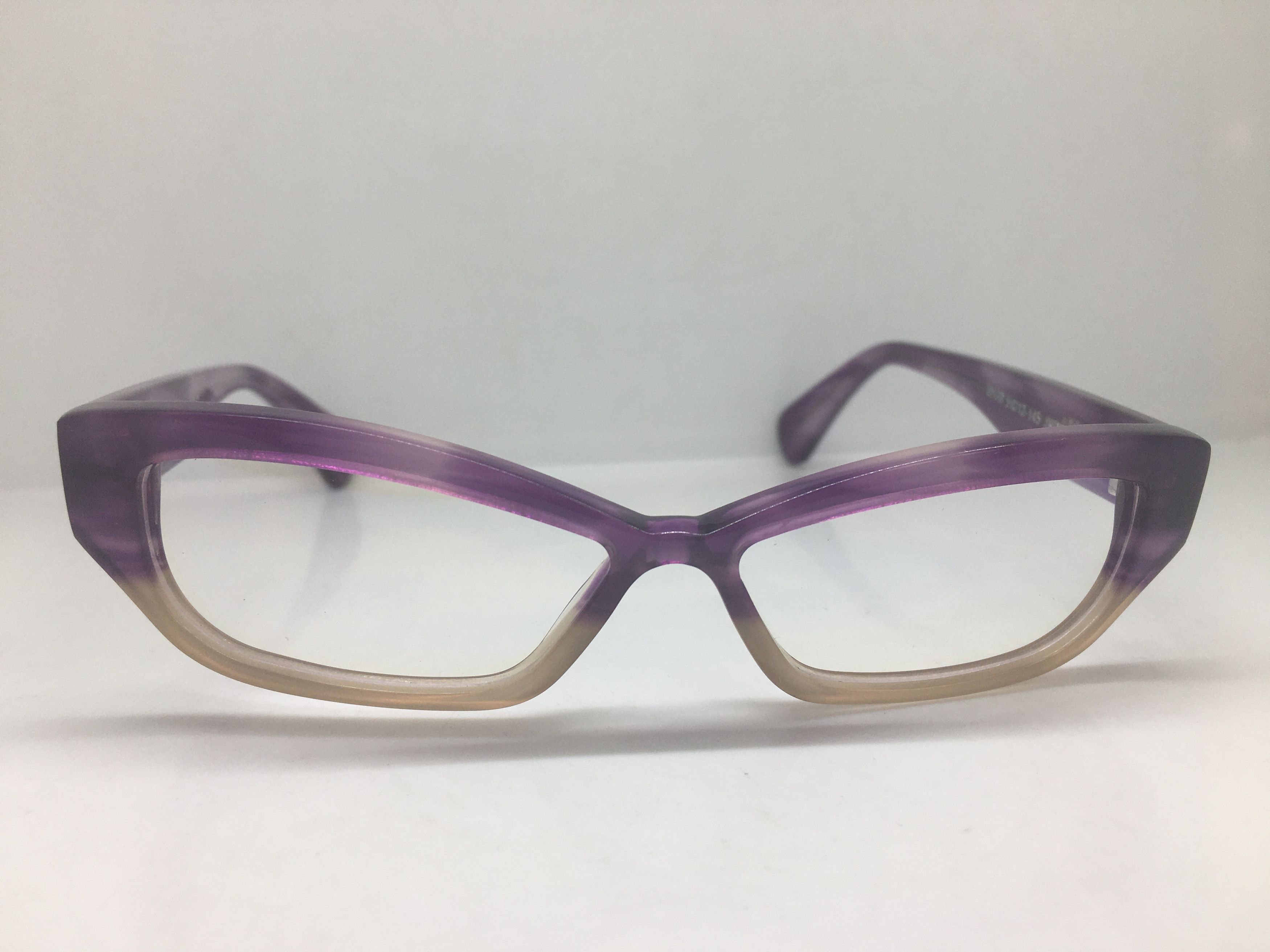 Other EYECRAFT 3017D Clear Purple Cateye Eyeglasses Frame Diva Size ONE SIZE - 1 Thumbnail