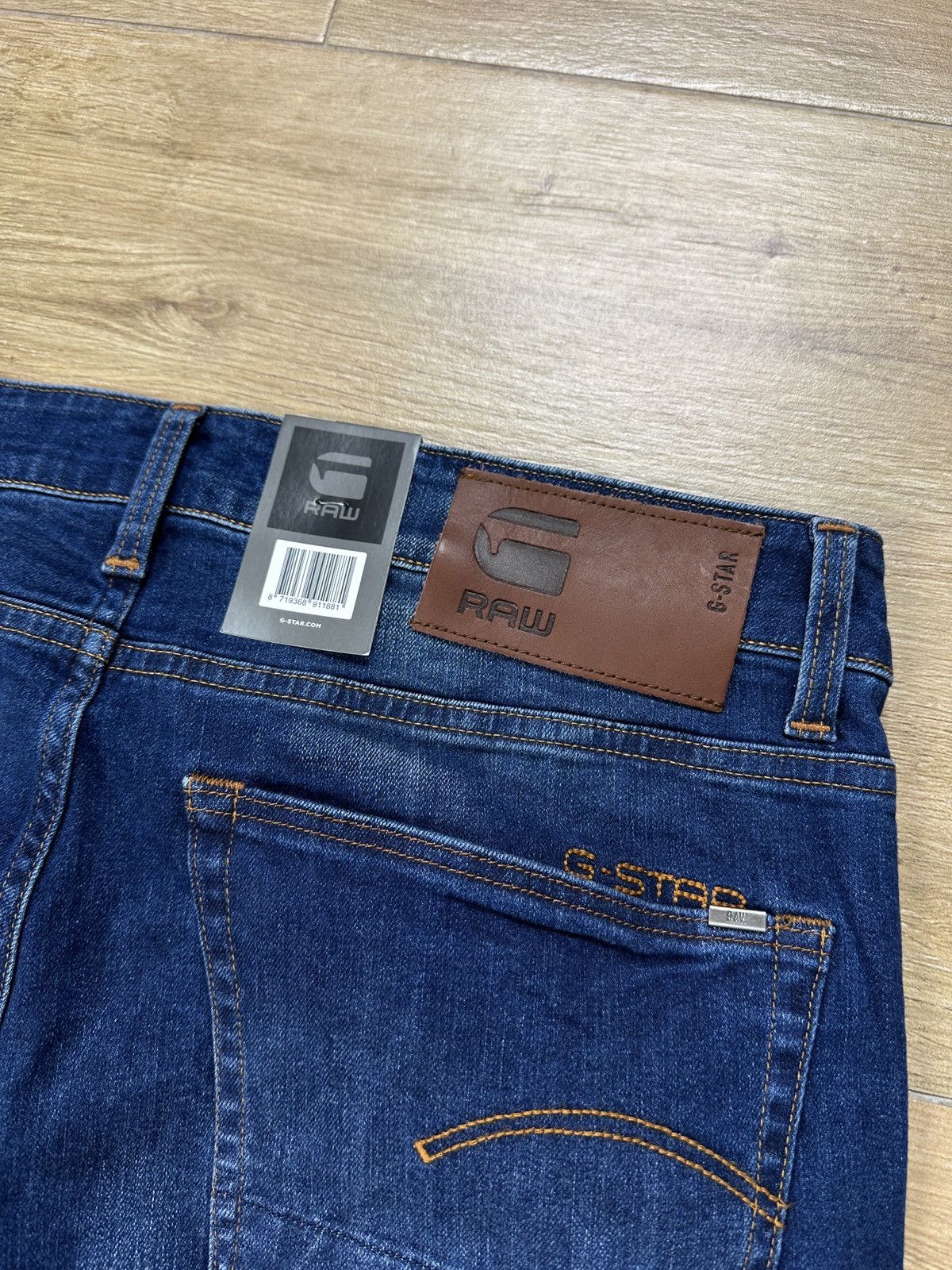 G-Star NEW🏷️ G-Star Raw 3301 Slim Denim Jeans Size US 32 / EU 48 - 10 Thumbnail