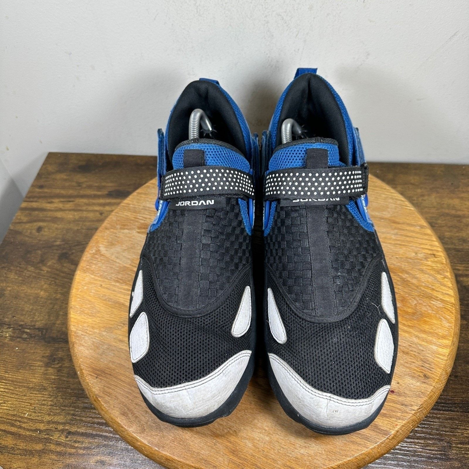 Nike Jordan Boys Size 12 Black Blue Slip On 905222-007 Size US 12 / EU 45 - 6 Thumbnail