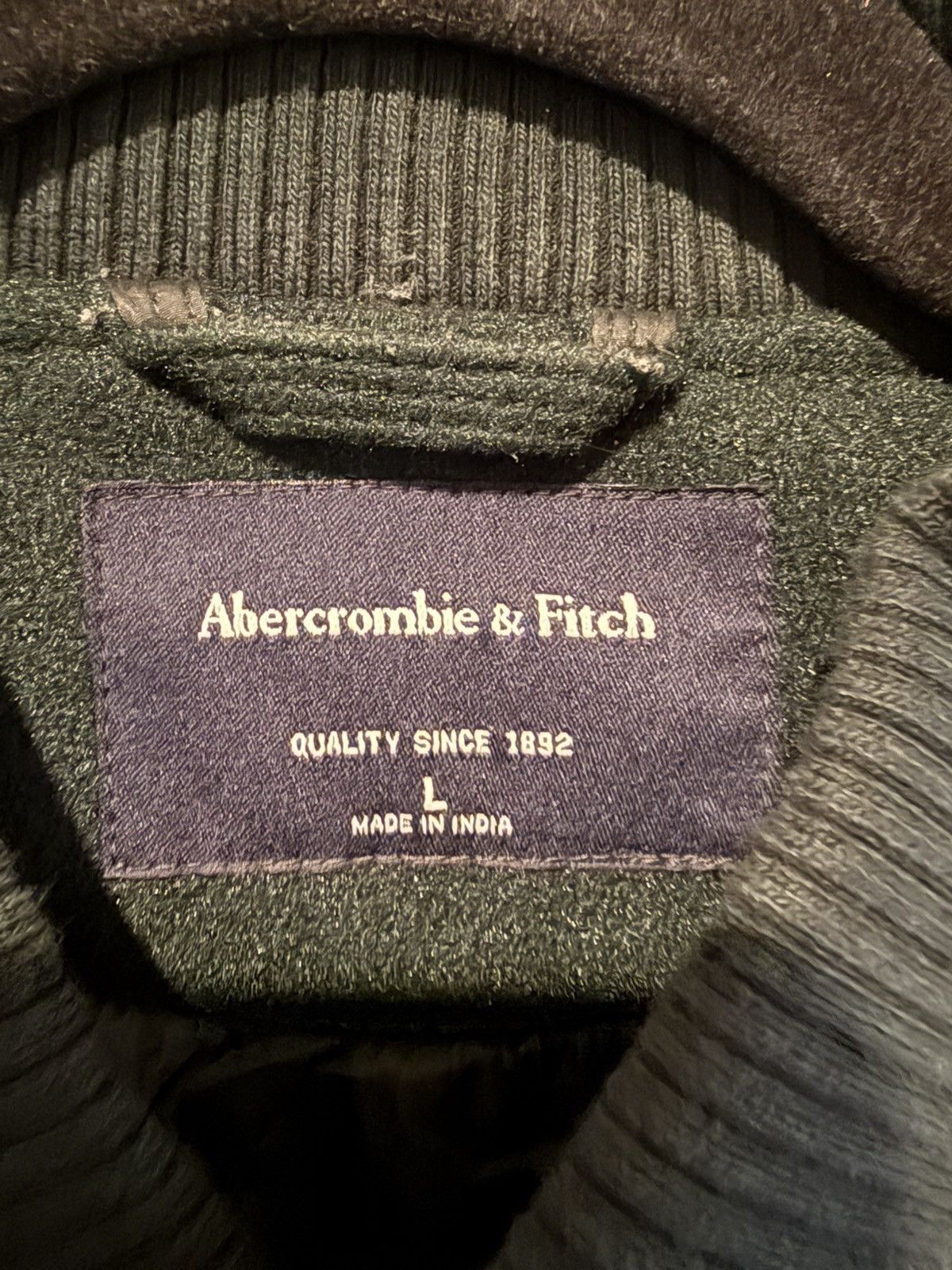 Abercrombie & Fitch Abercrombie & Fitch Varsity Jacket Size US L / EU 52-54 / 3 - 3 Thumbnail