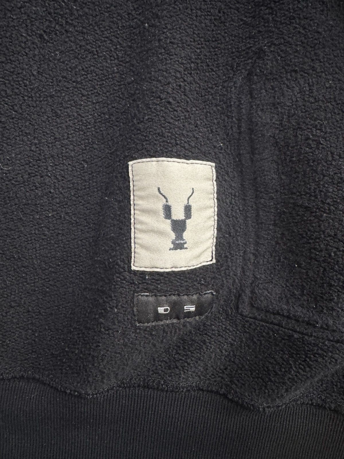 Rick Owens Drkshdw Rick Owens Drkshdw Gimp Full Zip Hoodie Black Size XX-Large Size US XXL / EU 58 / 5 - 3 Thumbnail