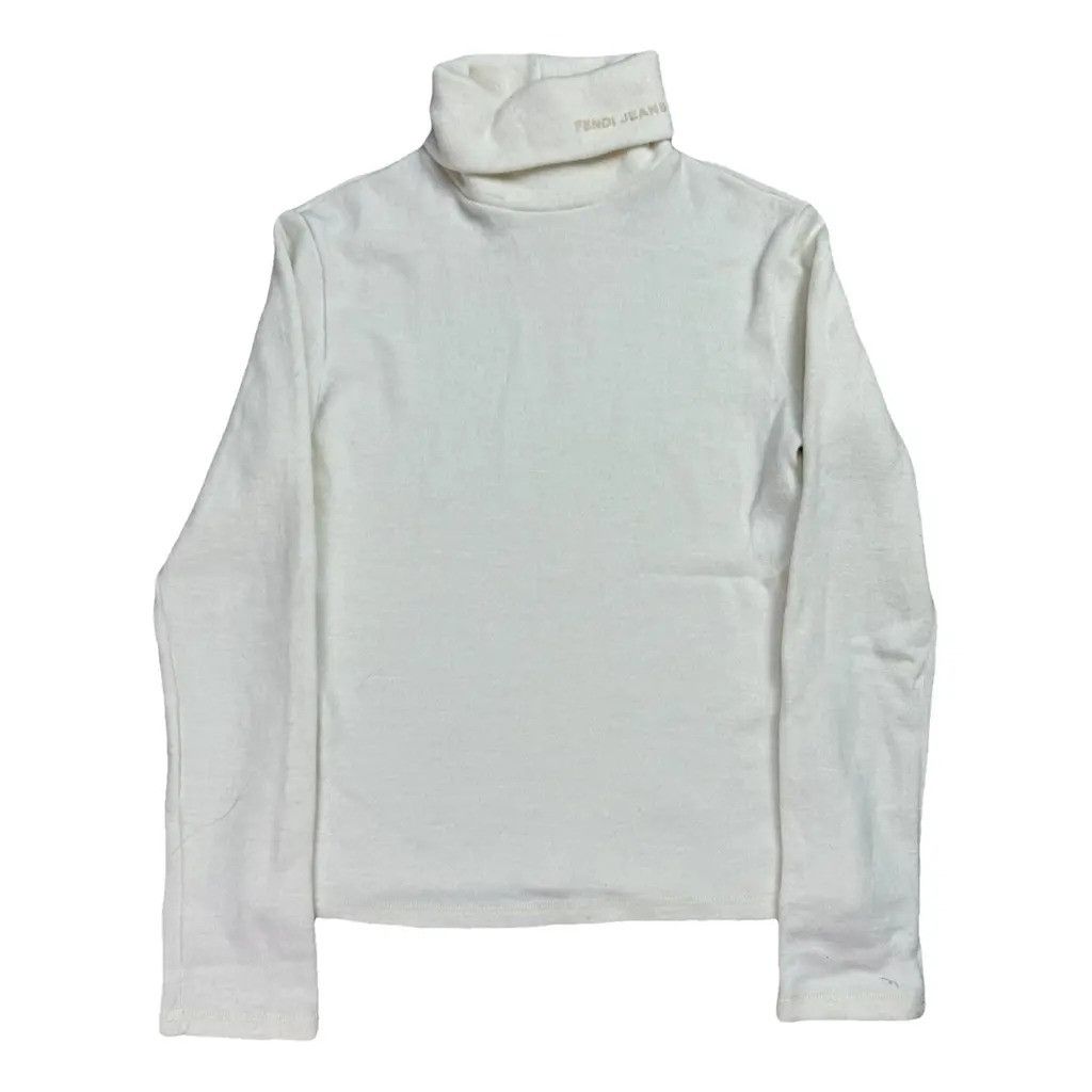 Fendi Fendi Turtleneck Wool sweatshirt Size:38 FR Size M / US 6-8 / IT 42-44 - 1 Thumbnail