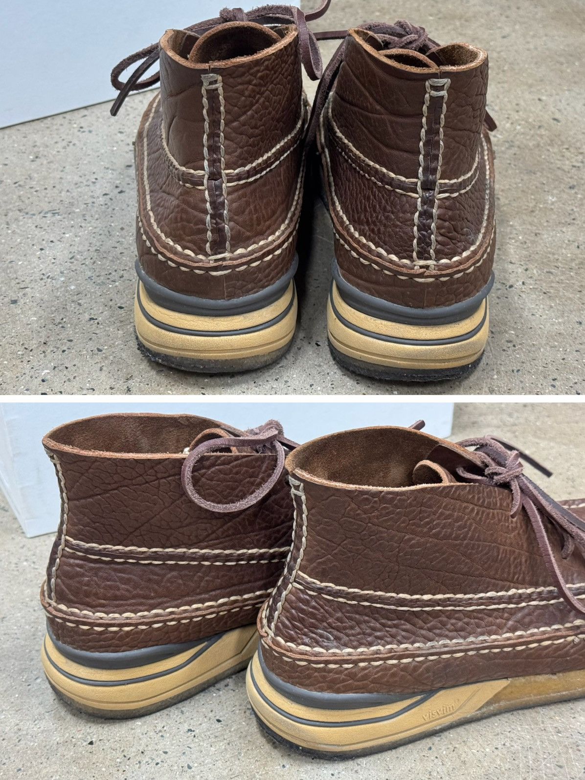 Visvim Visvim 21aw Canoe Moc II-Folk DK.Brown Size US 9.5 / EU 42-43 - 5 Thumbnail