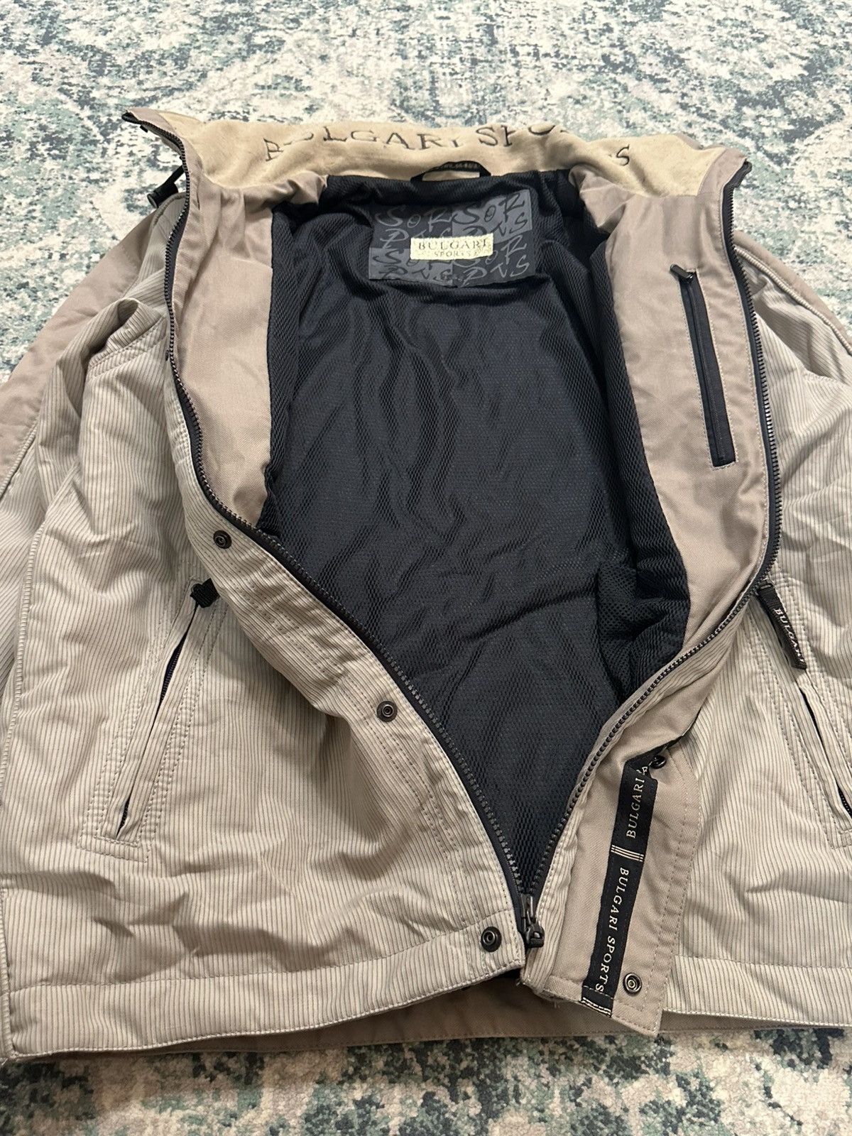 Bvlgari Vintage 1990 Bvlgari Sport Hooded Jacket Size US M / EU 48-50 / 2 - 8 Thumbnail