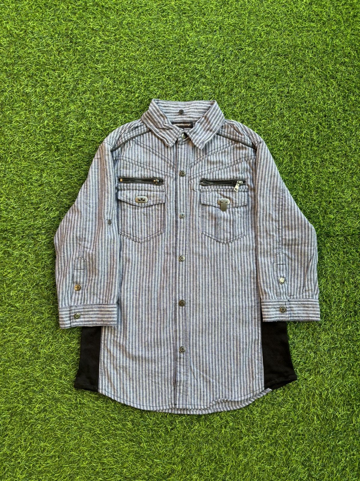 semanticdesign Y2k semanticdesign Ifsix Punk Style Shirt Size US M / EU 48-50 / 2 - 3 Thumbnail