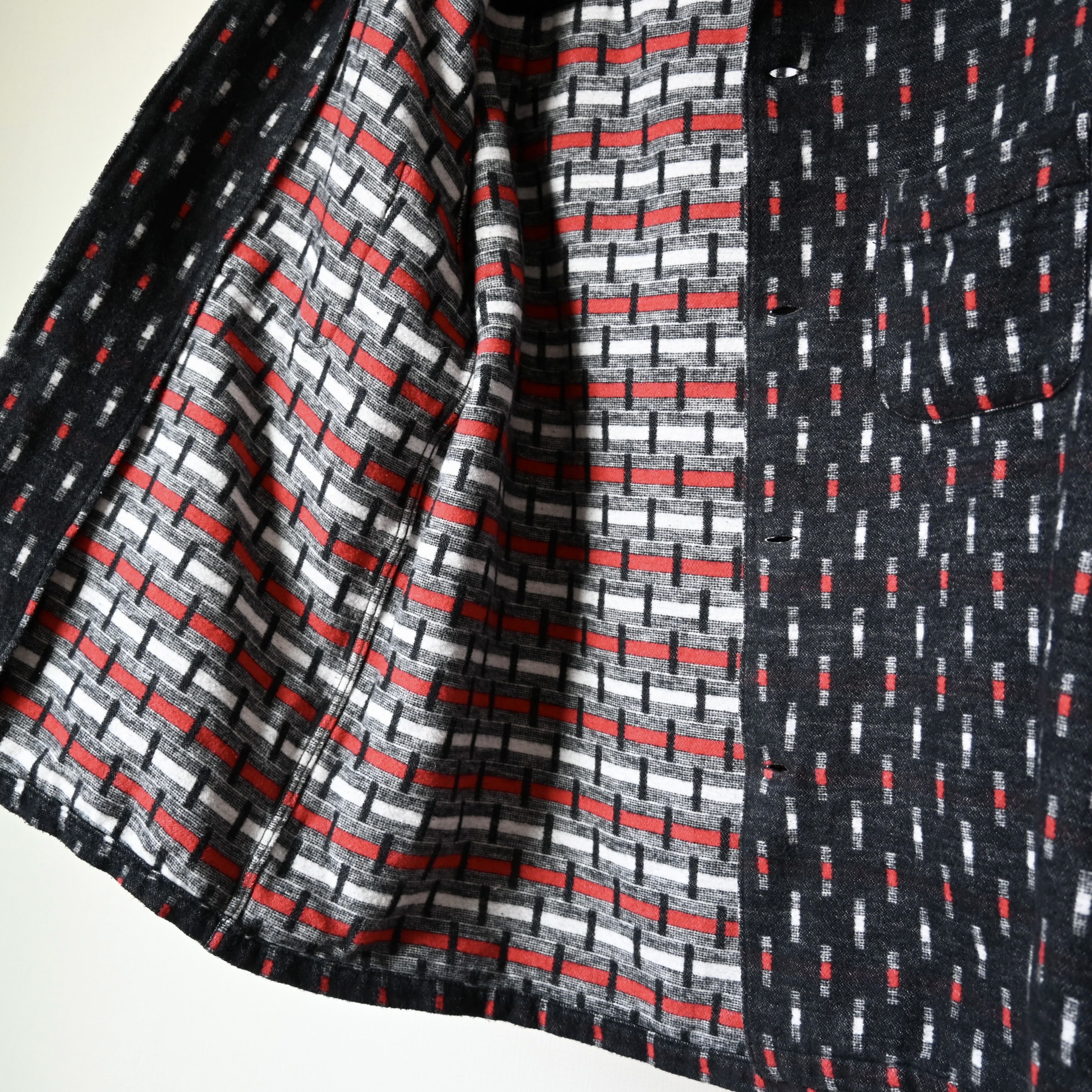 Pherrow's Pherrow's dobby fleeced cotton square shirt, made in Japan Size US L / EU 52-54 / 3 - 11 Thumbnail