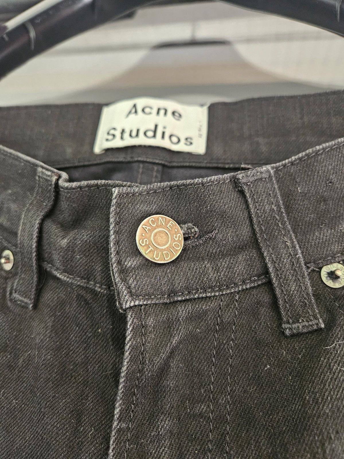 Acne Studios Ace Cash Black Denim Jeans Size US 28 / EU 44 - 5 Thumbnail