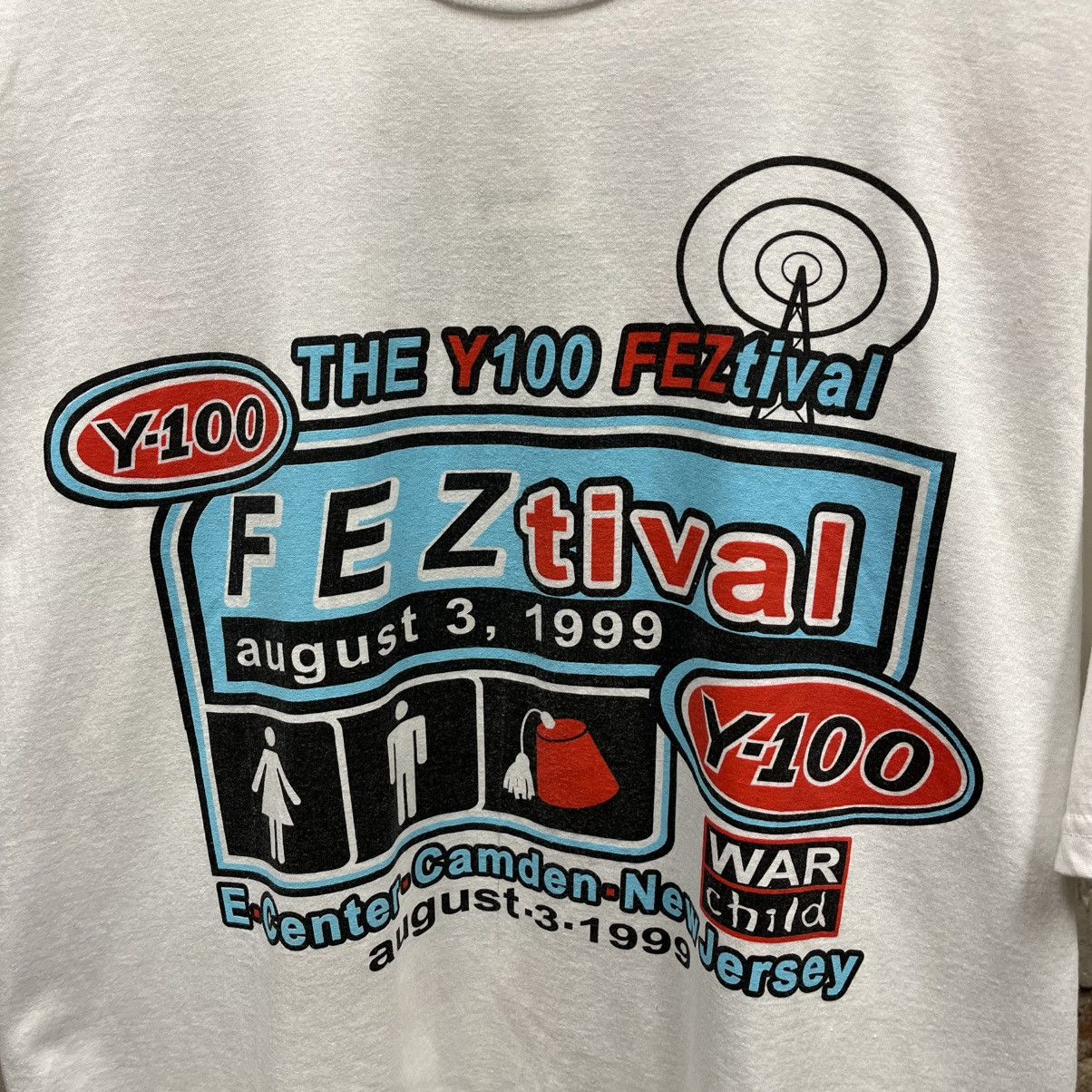 Other Vintage 1999 Y100 Feztival Festival Tee XL The Offspring 90s Size US XL / EU 56 / 4 - 2 Thumbnail