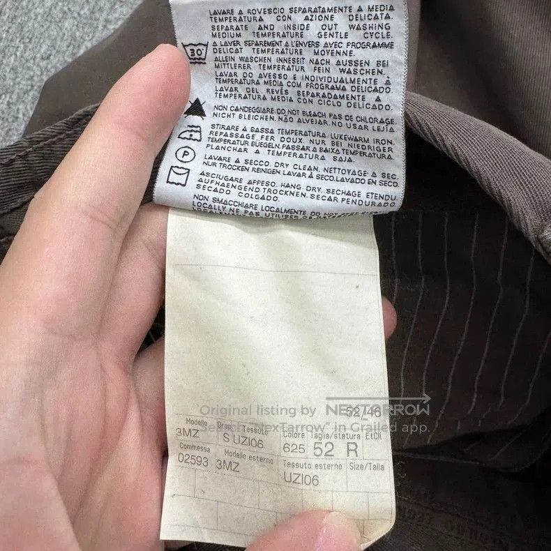 Ermenegildo Zegna Ermenegildo Zegna Solid Casual Pants. Size US 36 / EU 52 - 4 Thumbnail