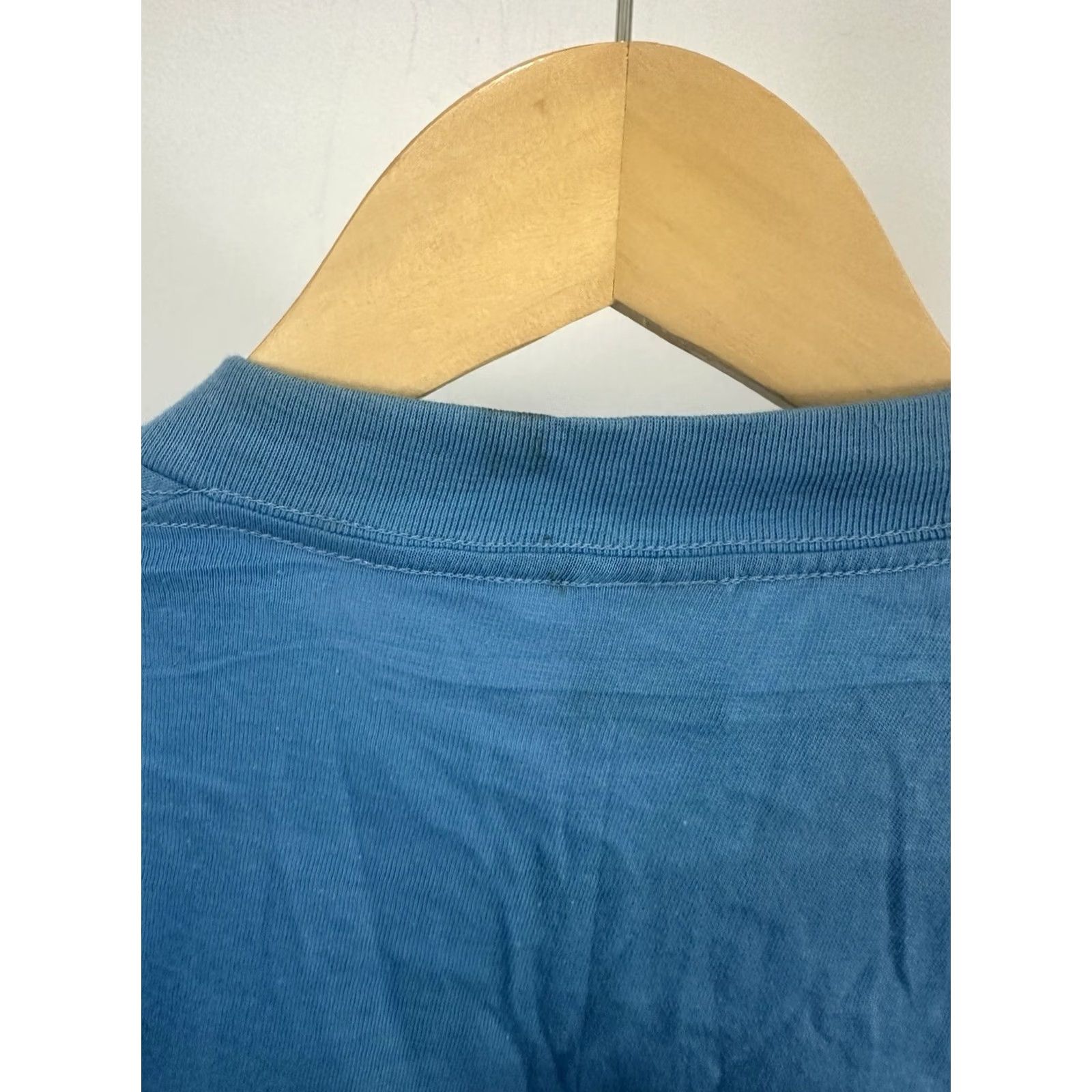 Vintage VTG 80s Surf Mermaid Magically Ocean Wave Iron On Belton T-Shirt Size L Blue Mens Short Sleeve Size US L / EU 52-54 / 3 - 6 Thumbnail