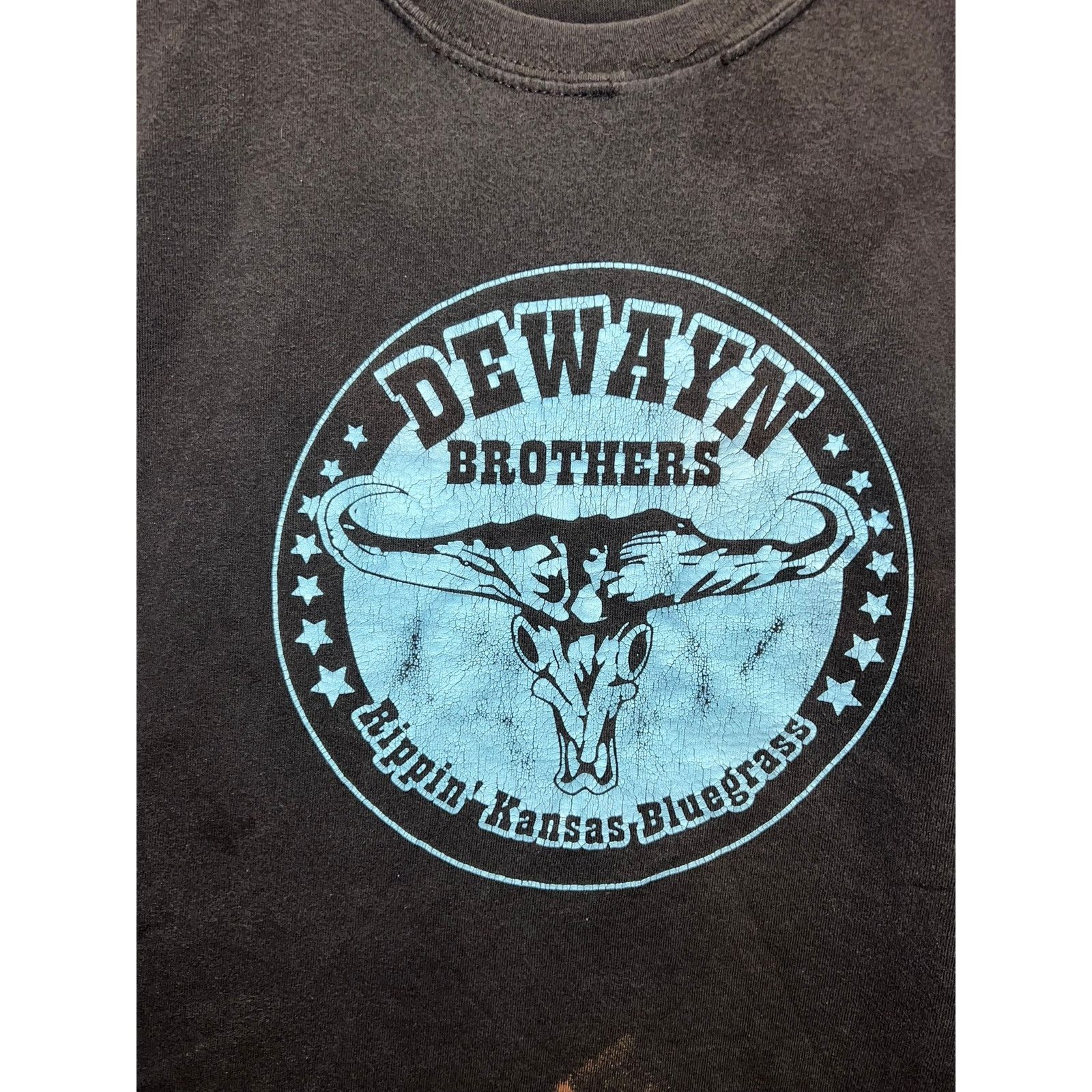 Vintage Vintage Bluegrass Shirt Dewayn Brothers Kansas Music Tour 2X Size US XXL / EU 58 / 5 - 2 Thumbnail