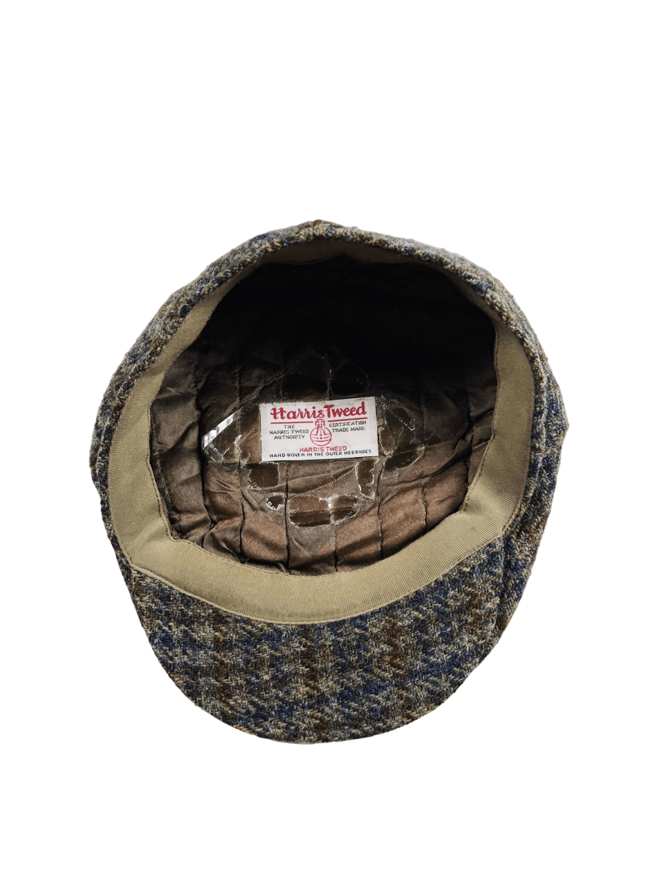 image of Harris Tweed Wool Cap Os in Grey, Men's
