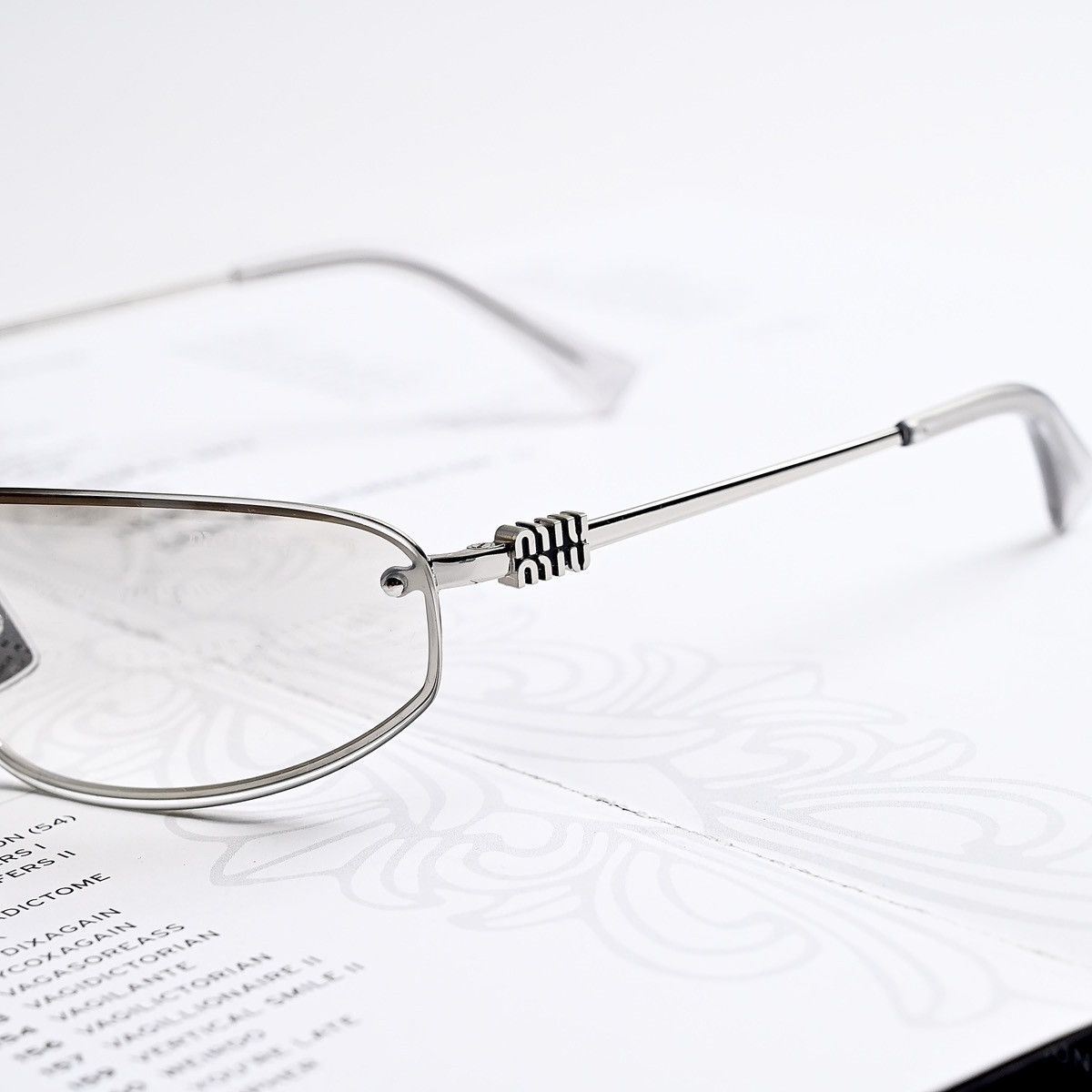 Miu Miu MIU MIU 0MU A50S SUNGLASSES Size ONE SIZE - 3 Thumbnail