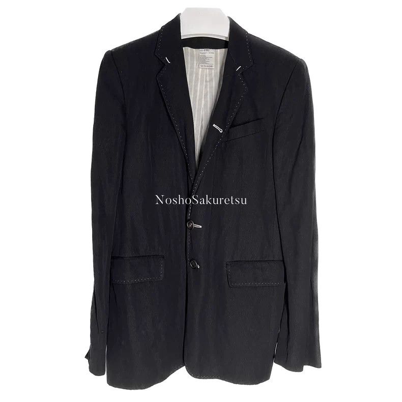 Ann Demeulemeester Ann Demeulemeester Vintage Polyester Blazer Size US S / EU 44-46 / 1 - 1 Thumbnail